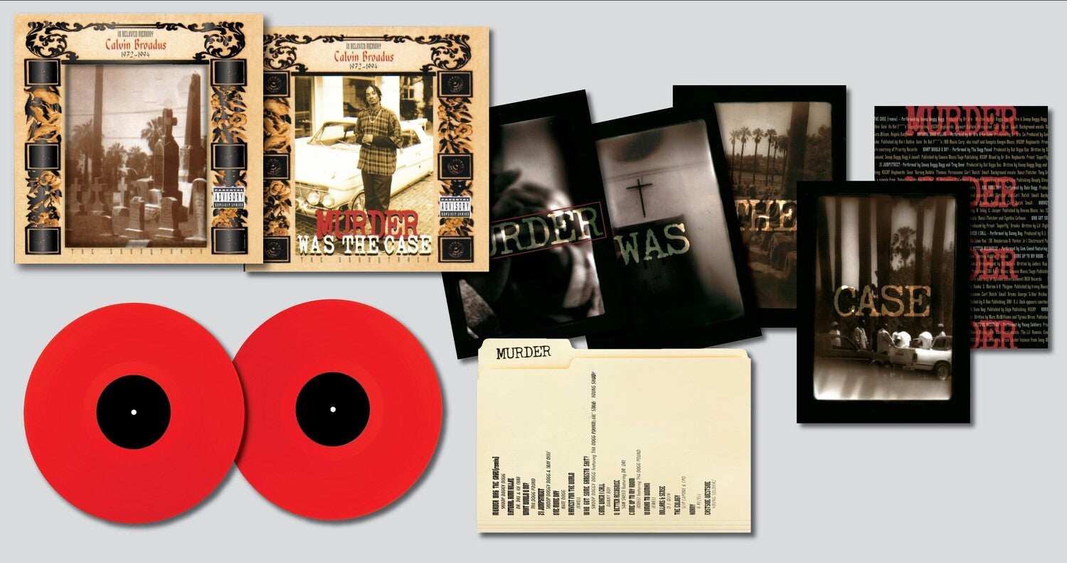 Murder Was the Case - O.S.T. - Murder Was The Case (Original Soundtrack) 2xLP (Red Vinyl)