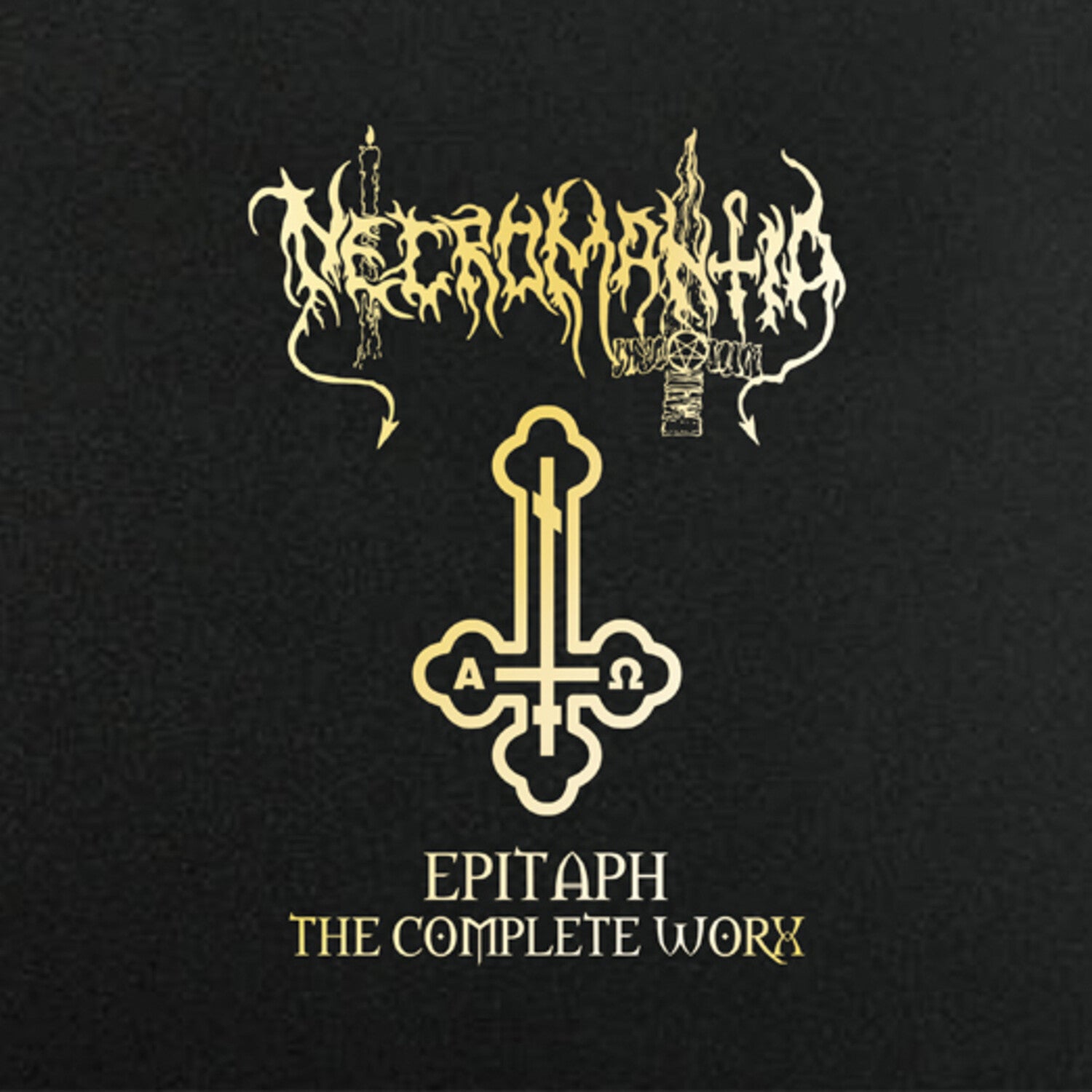 Necromantia - Epitaph: The Complete Worx (Red Vinyl)