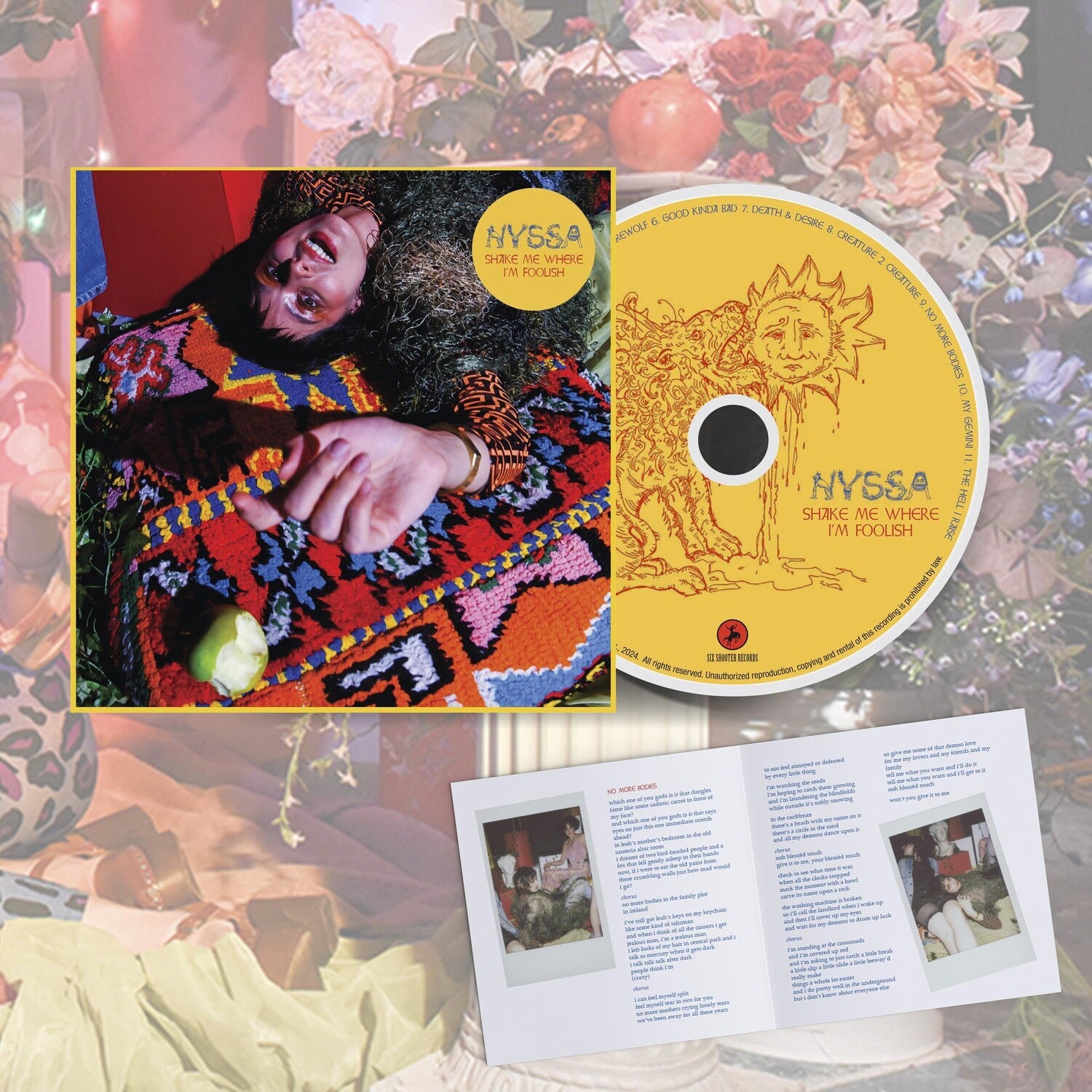 Nyssa - Shake Me Where I'm Foolish (CD)