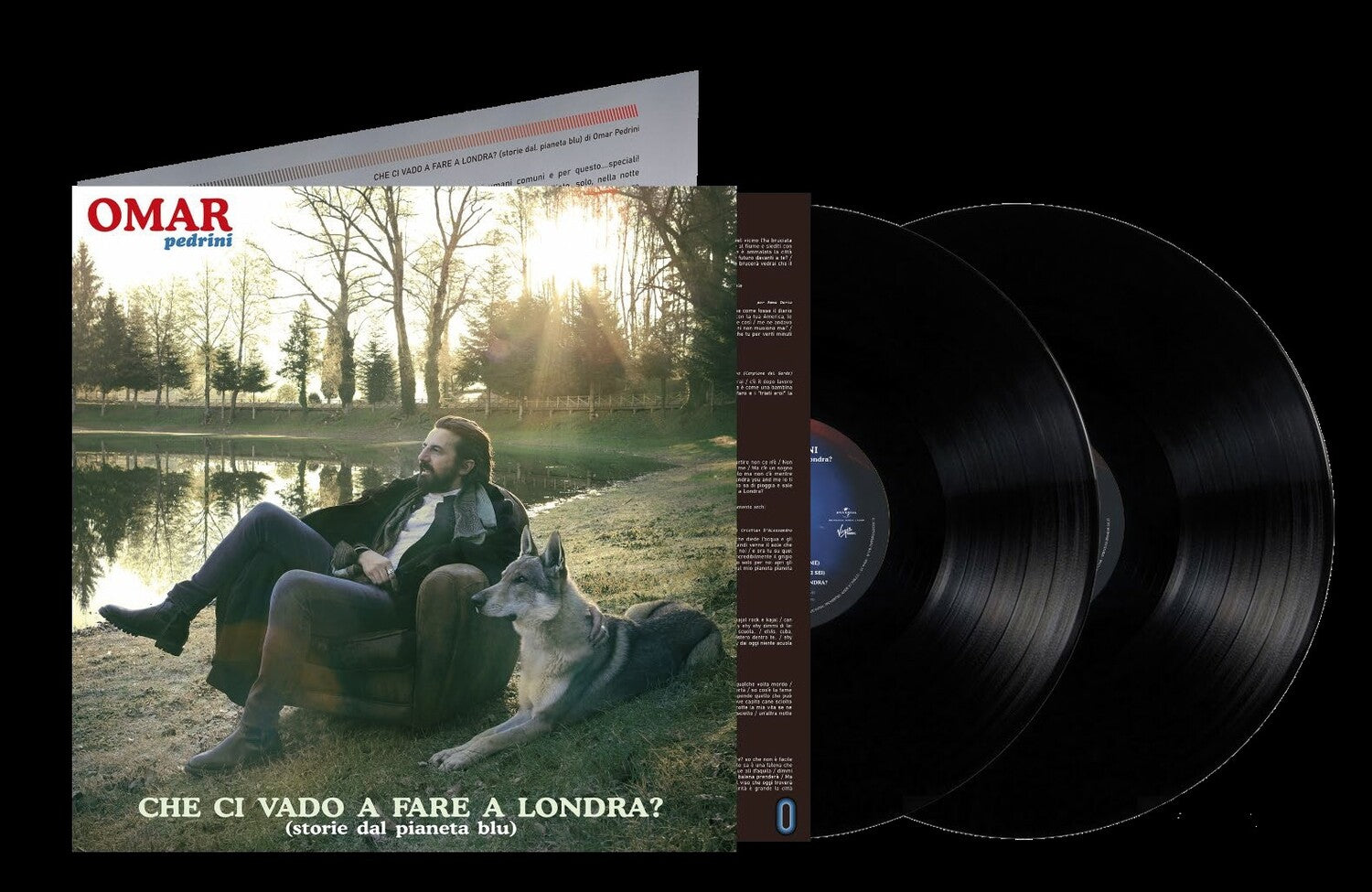 Omar Pedrini - Che Ci Vado A Fare A Londra 2xLP