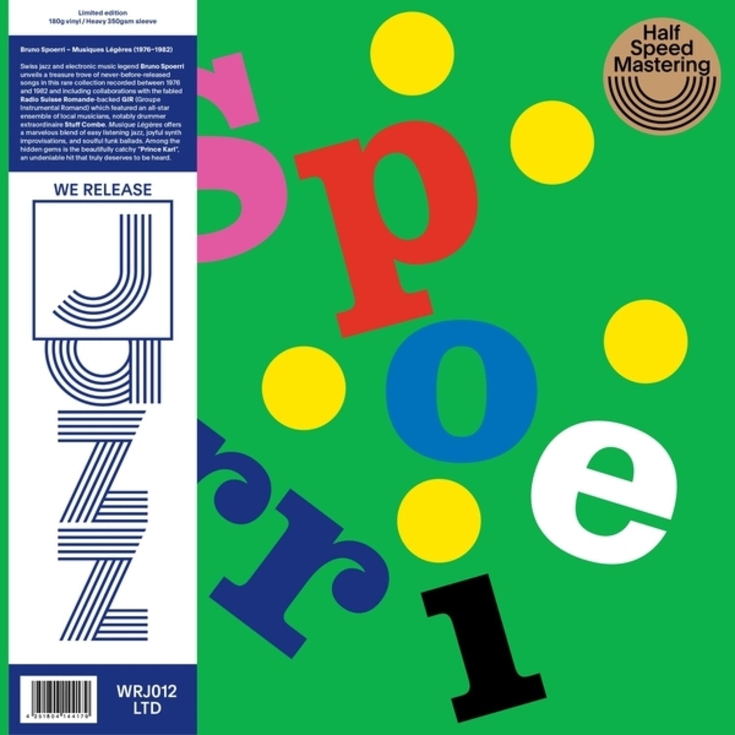 Bruno Spoerri - Musiques Legeres (1976-1982) (Limited Edition)