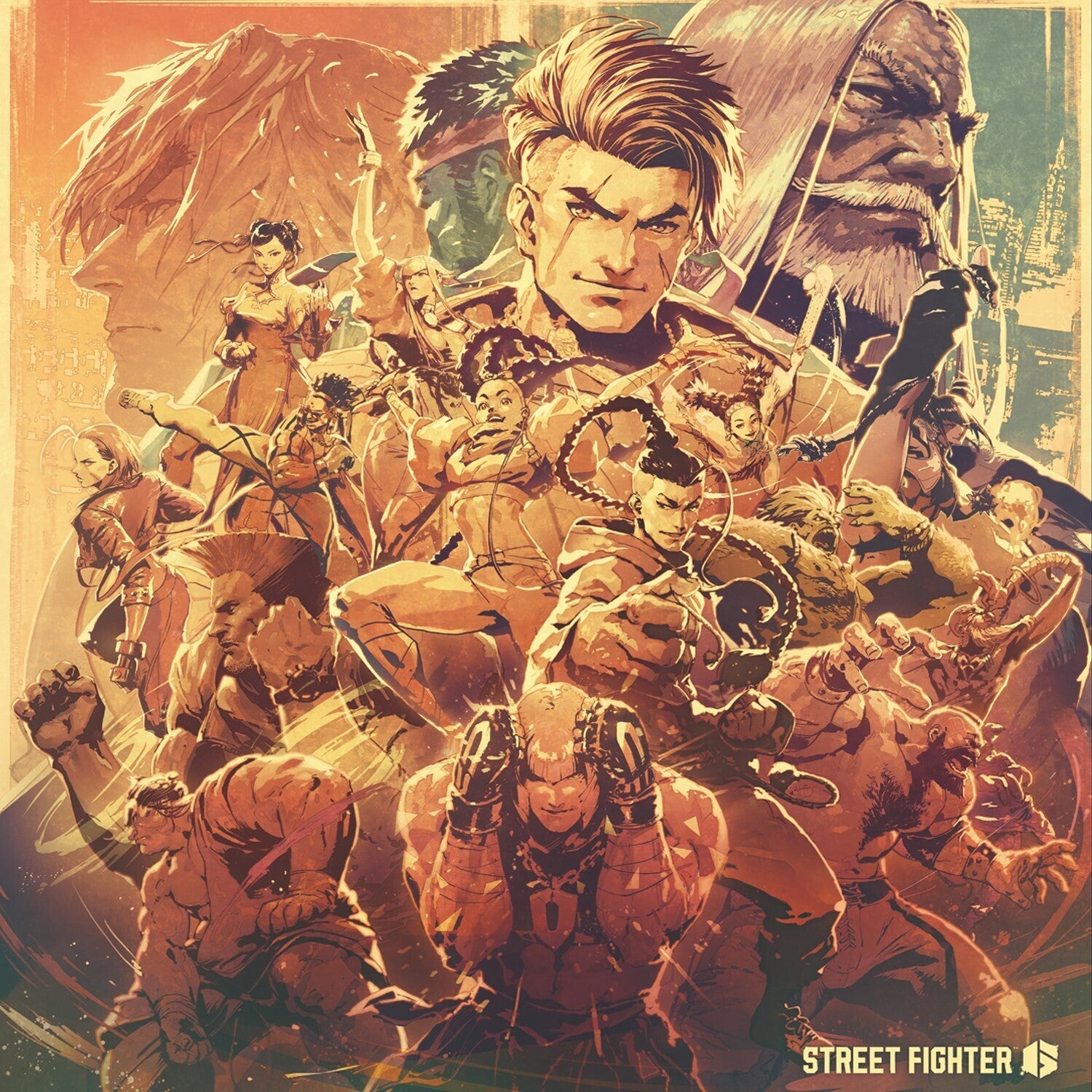 Street Fighter 6 (Original Soundtrack) 4xLP (Clear Vinyl)
