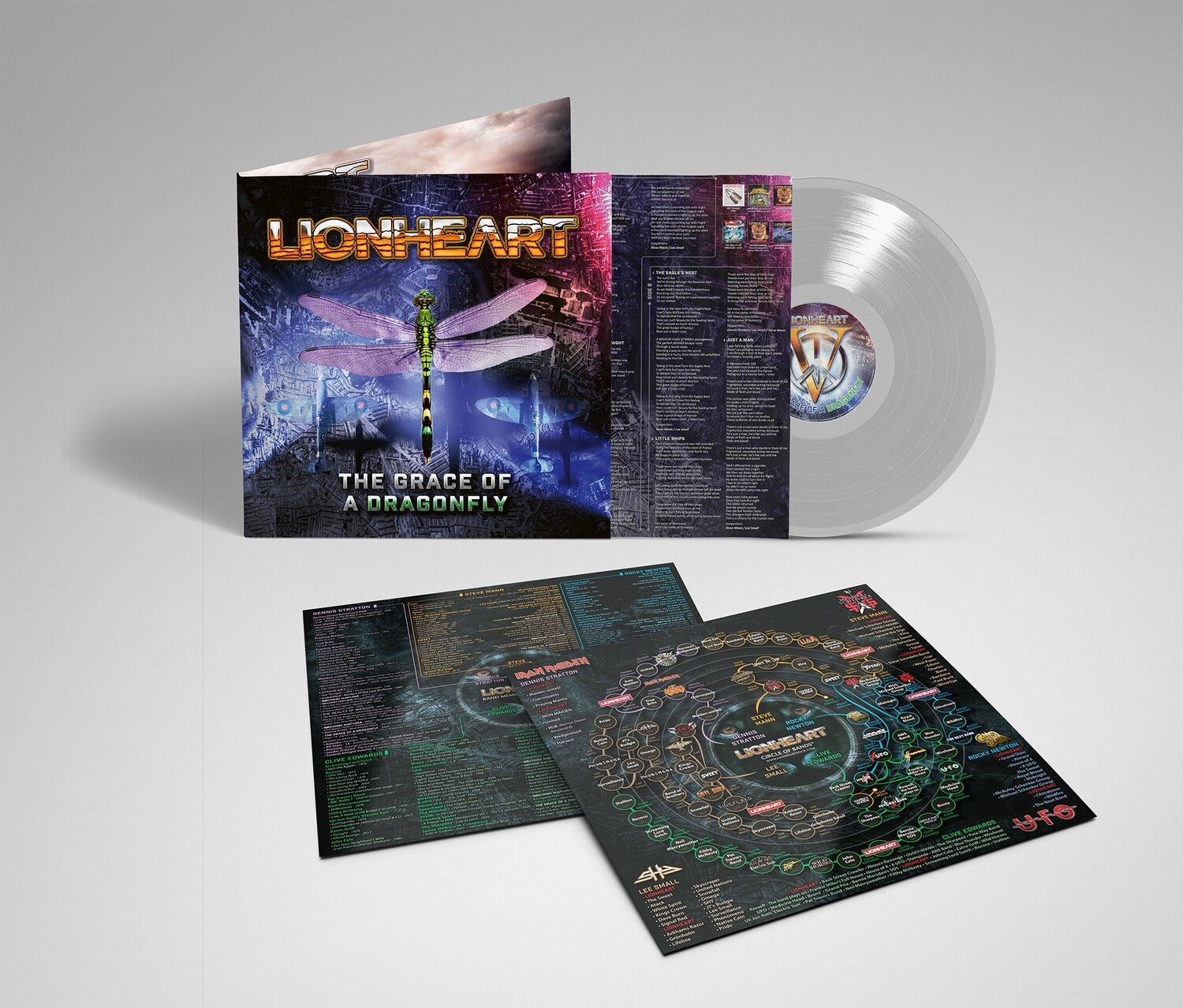 Lionheart - The Grace of a Dragonfly (Silver Vinyl)