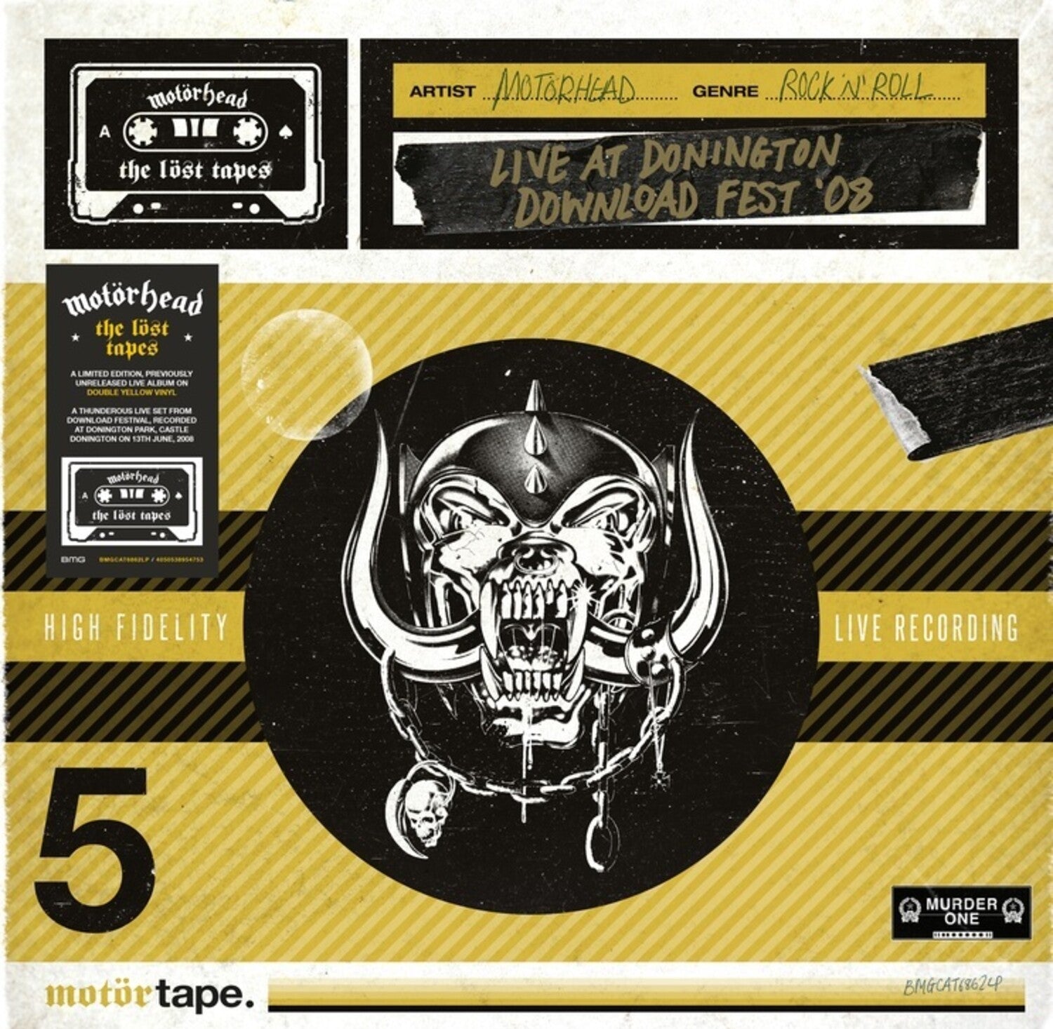 Motorhead - The Lost Tapes, Vol. 5 (Live At Donington, 2008) 2xLP
