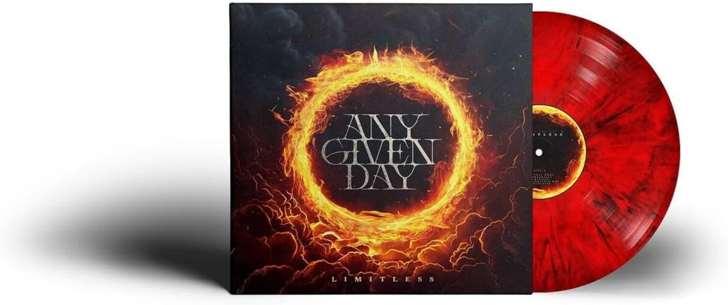 Any Given Day - Limitless - Red & Black Marble Vinyl (Red Vinyl)