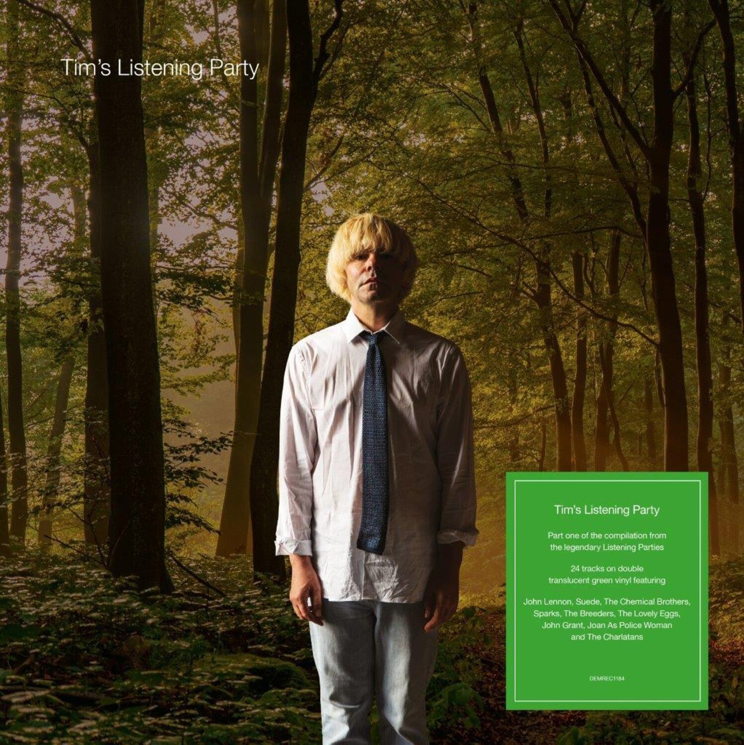 Various Artists - Tim Burgess Listening Party / Various - 140-Gram Translucent Green Colored Vinyl 2xLP (Green Vinyl)