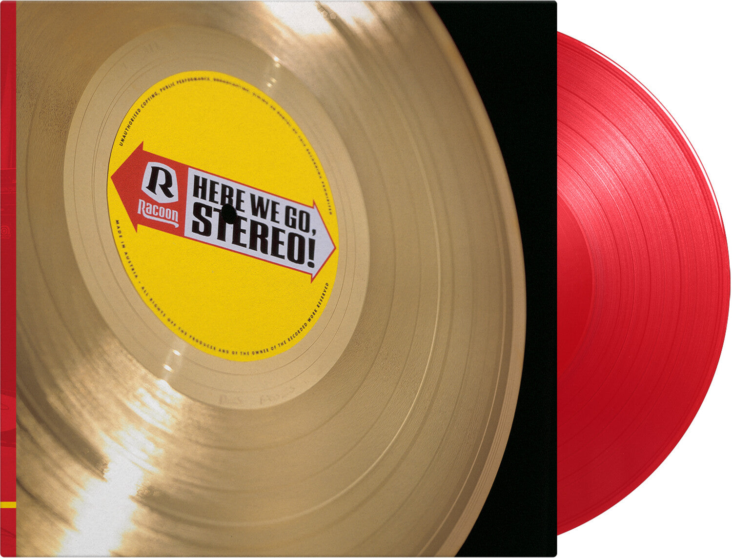 Racoon - Here We Go Stereo - Limited 180 (Red Vinyl)