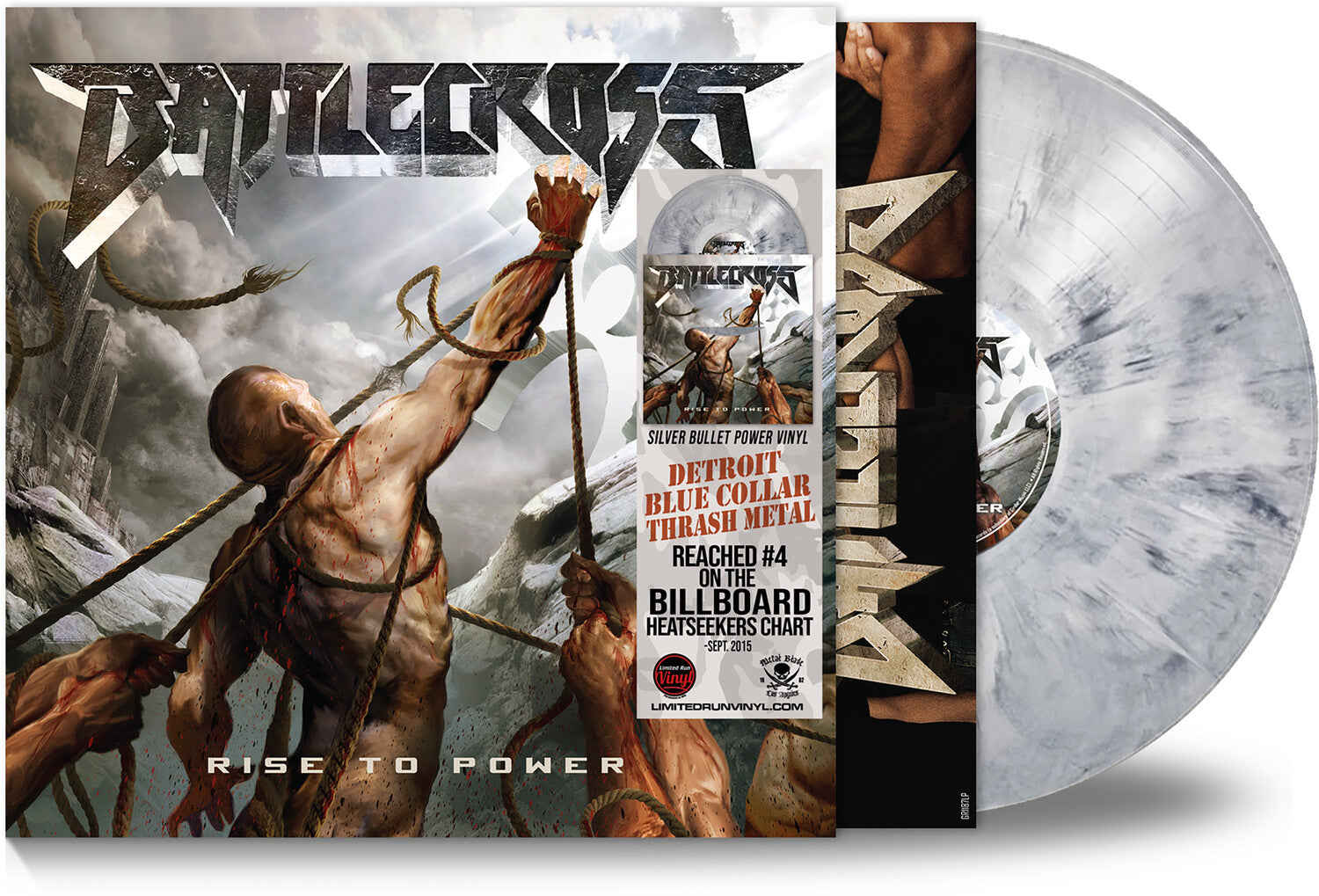 Battlecross - Rise To Power (Silver Vinyl)