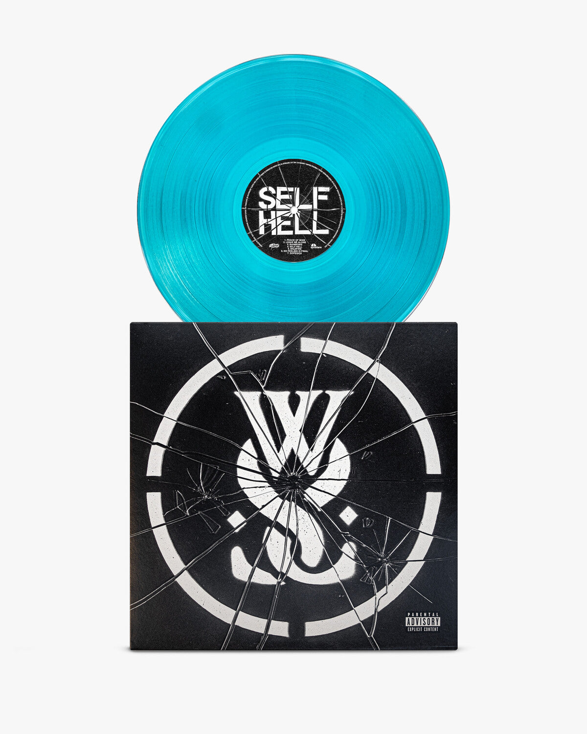 While She Sleeps - SELF HELL - Curacao Blue Transparent (Blue Vinyl)
