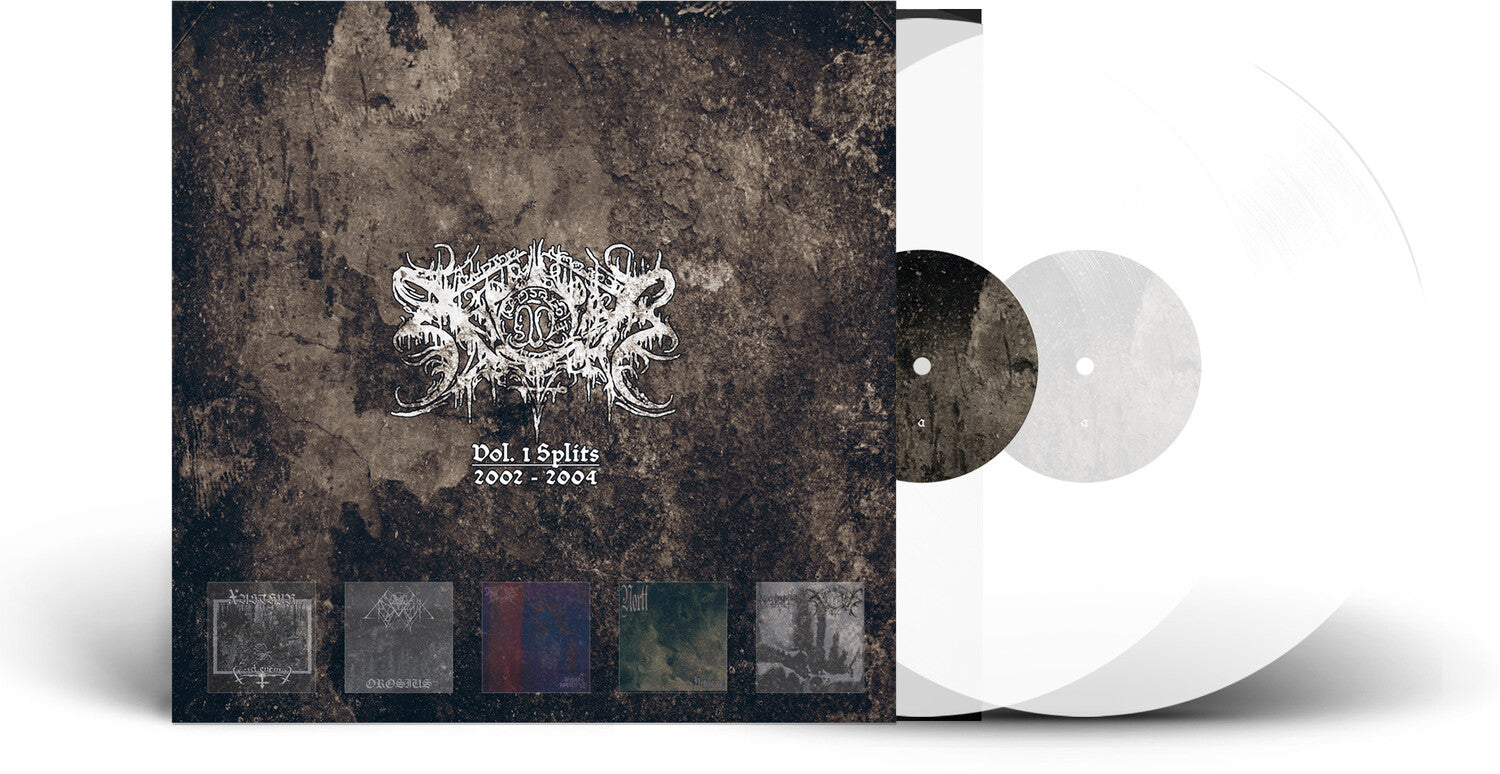 Xasthur - Vol. 1 Splits 2002-2004 - Clear 2xLP (Clear Vinyl)