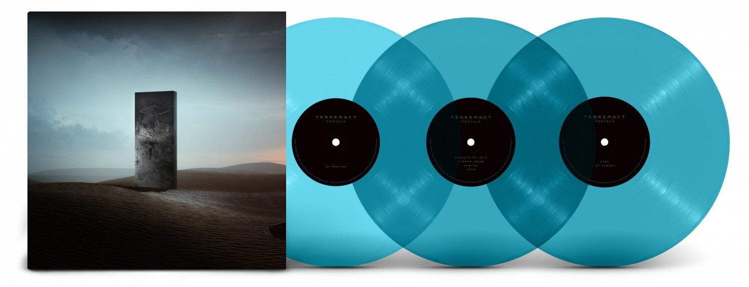 Tesseract - Portals - Limited Edition Curacao Blue Vinyl 3xLP (Blue Vinyl)