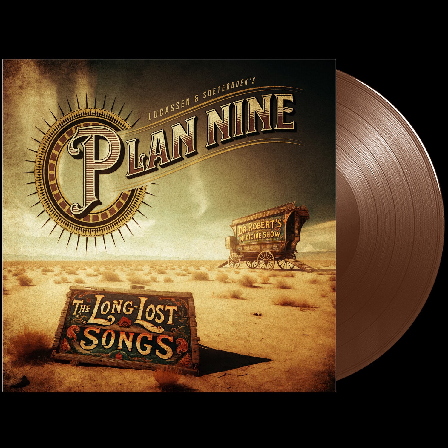Lucassen & Soeterboek's Plan Nine - The Long-Lost Songs (Brown Vinyl)