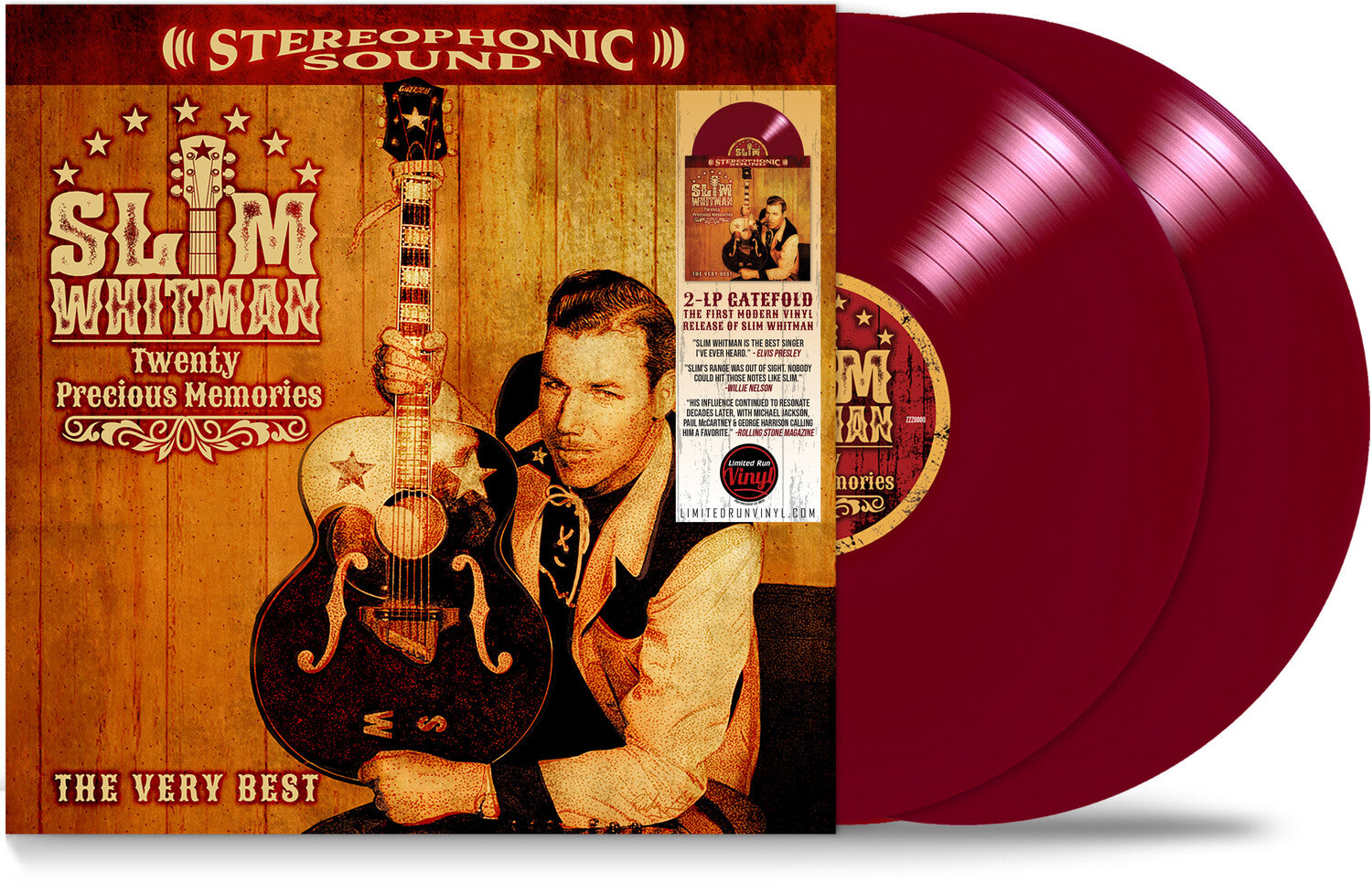 Slim Whitman - 20 Precious Memories: The Very Best 2xLP