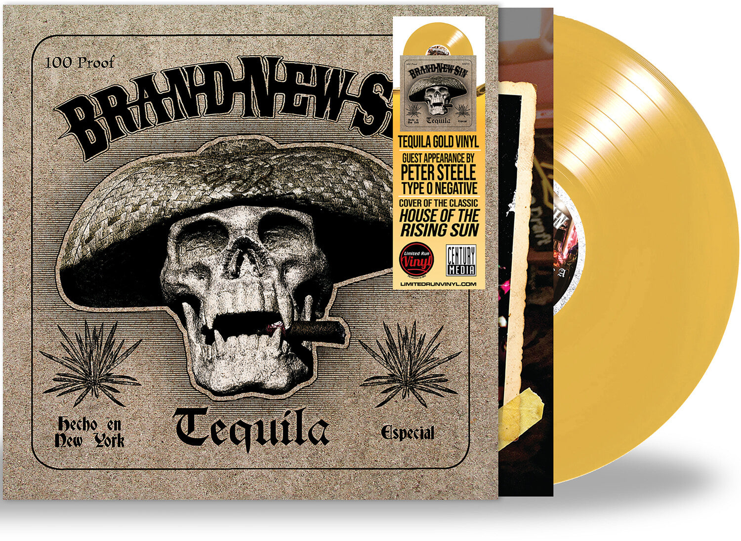 Brand New Sin - Tequila (Gold Vinyl)