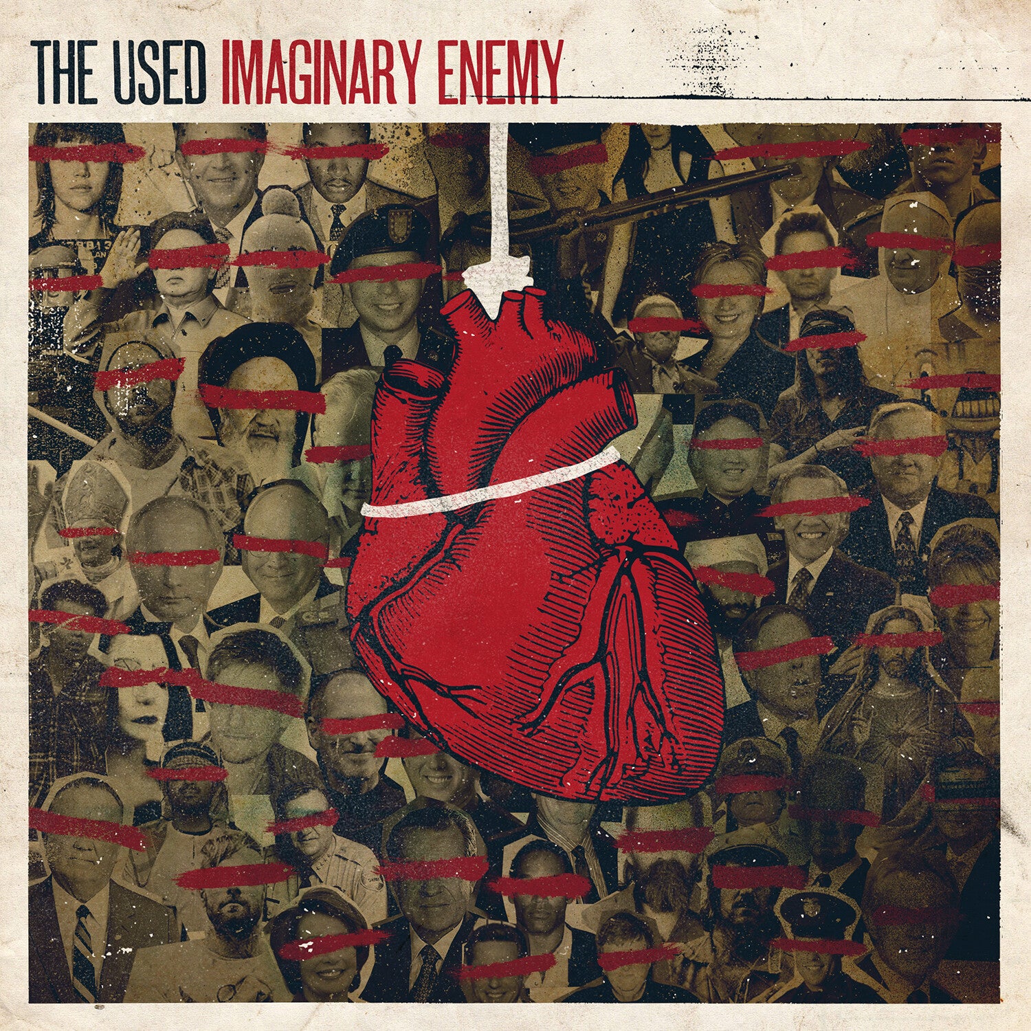 Used - Imaginary Enemy - Orange Black & White (Orange Vinyl)