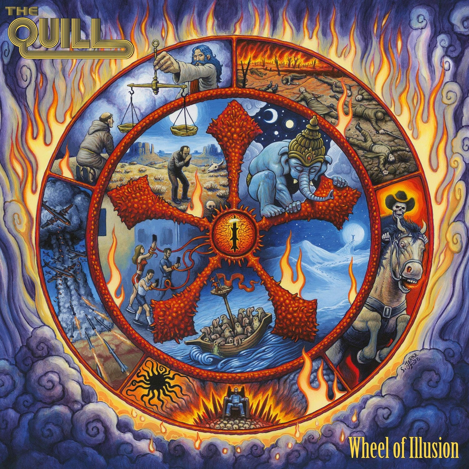 Quill - Wheel of Illusion (CD)