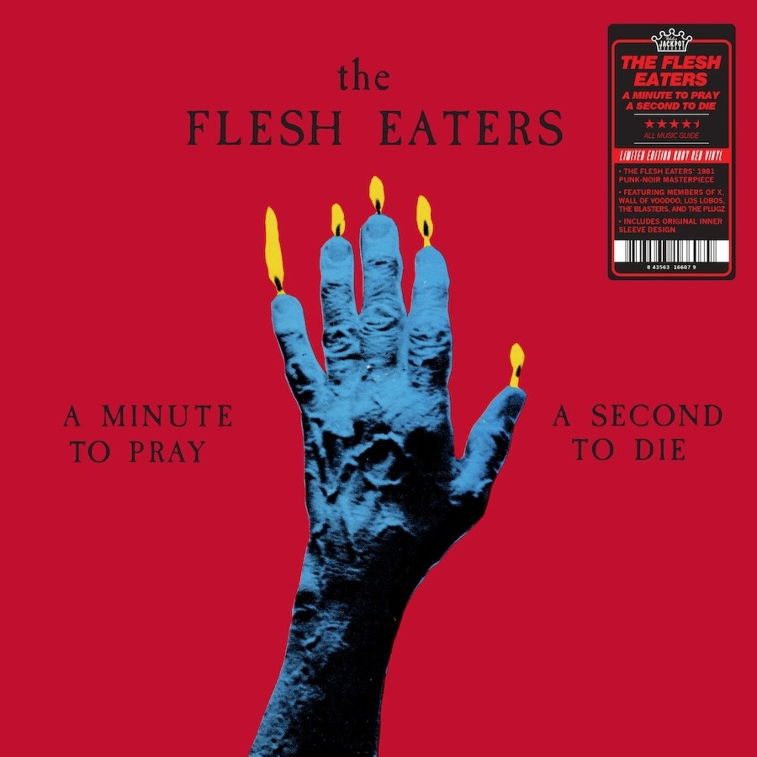Flesh Eaters - Minute To Pray A Second To Die - Ruby Red (Red Vinyl)