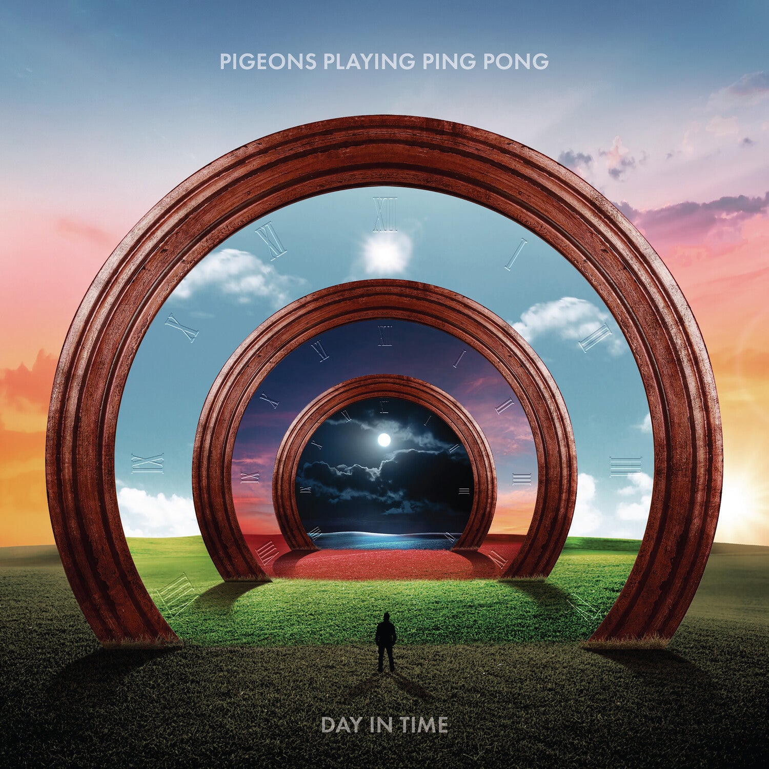 Pigeons Playing Ping Pong - Day In Time - Black Galaxy 2xLP