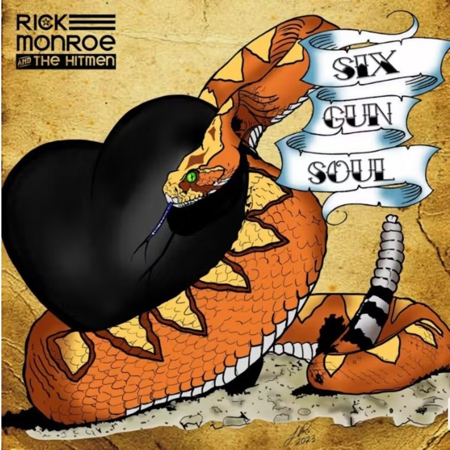 Rick Monroe & the Hitmen - Six Gun Soul
