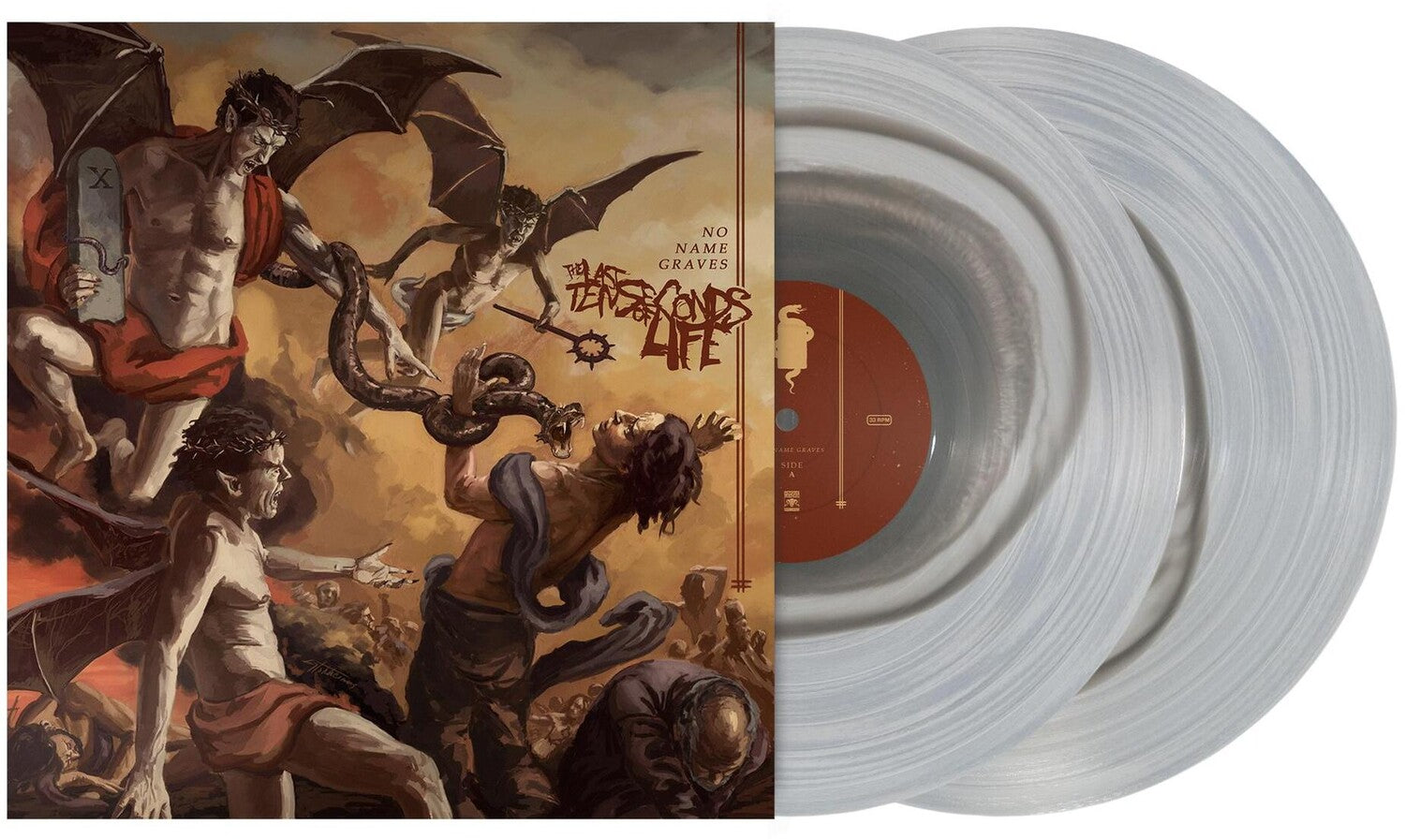 Last Ten Seconds of Life - No Name Graves 2xLP (Gray Vinyl)