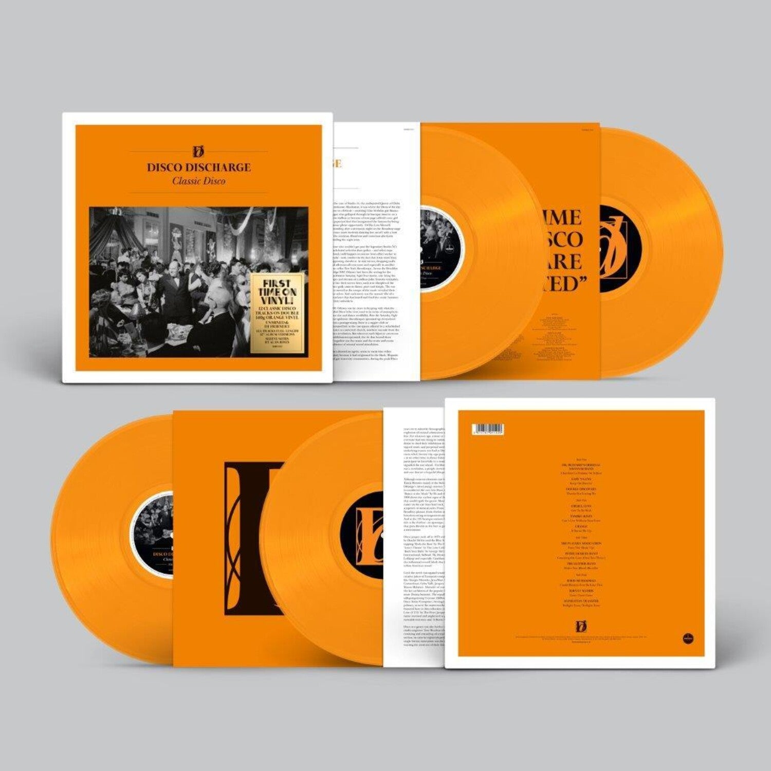 Disco Discharge: Classic Disco / Various - 140Gm Orange Vinyl 2xLP (Orange Vinyl)