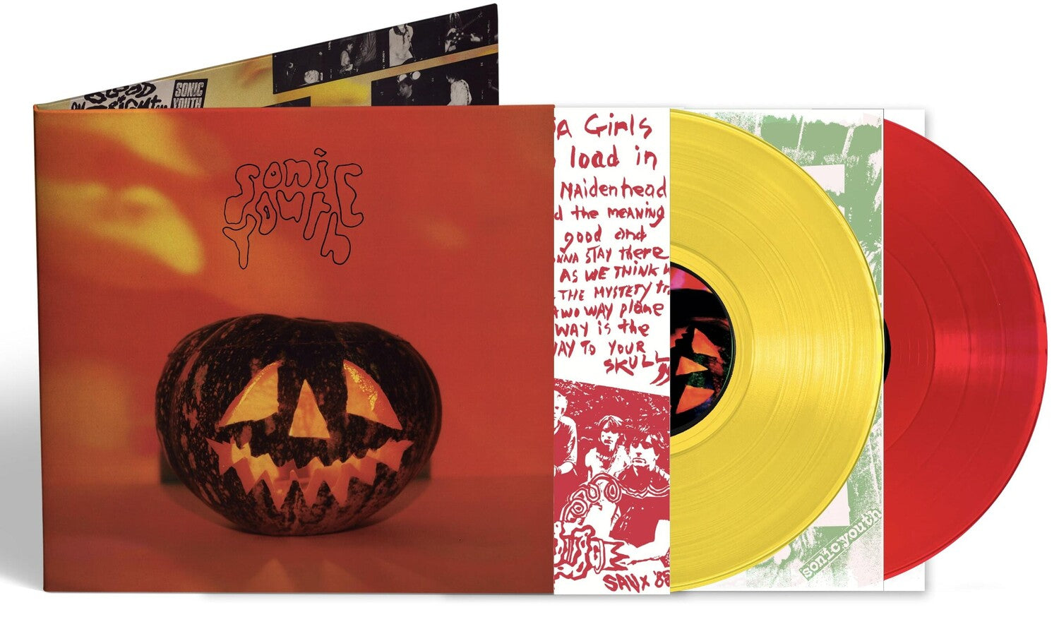 Sonic Youth - Walls Have Ears - Red/yellow (Red Vinyl)