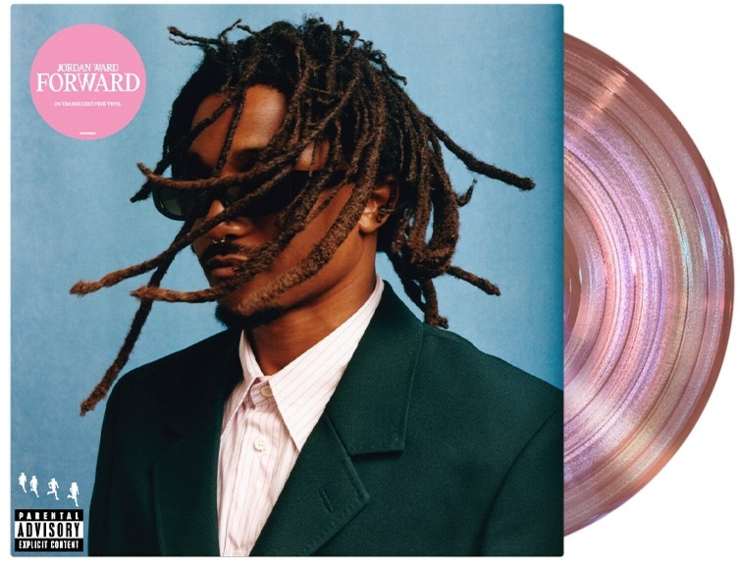 Jordan Ward - FORWARD [Translucent Pink LP] (Clear Vinyl)
