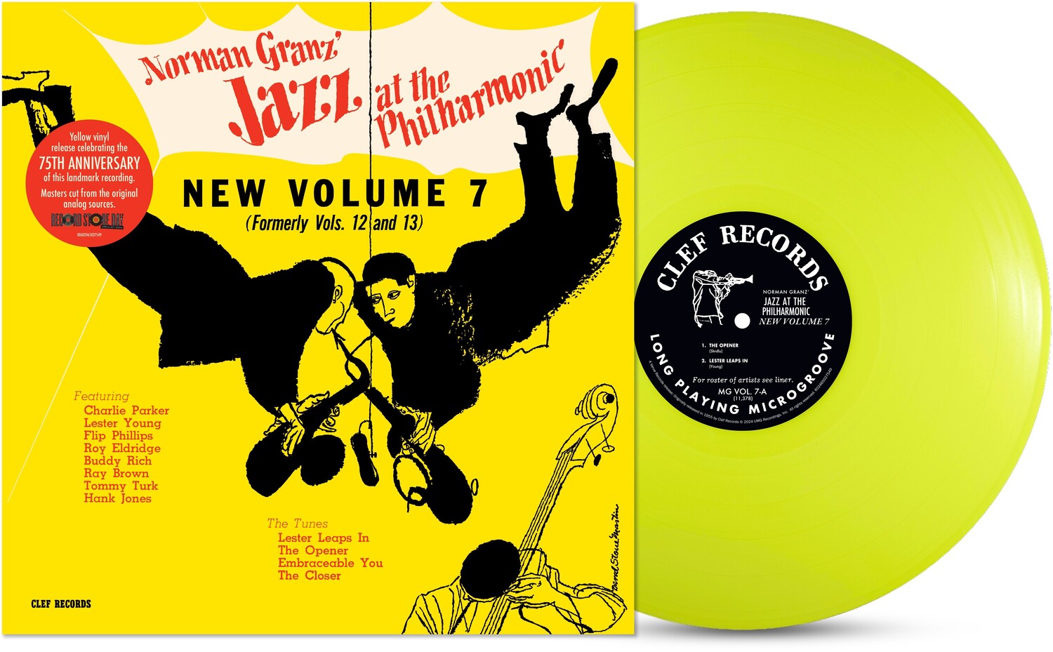 Charlie Parker - Norman Granz' Jazz At The Philharmonic (Yellow Vinyl)