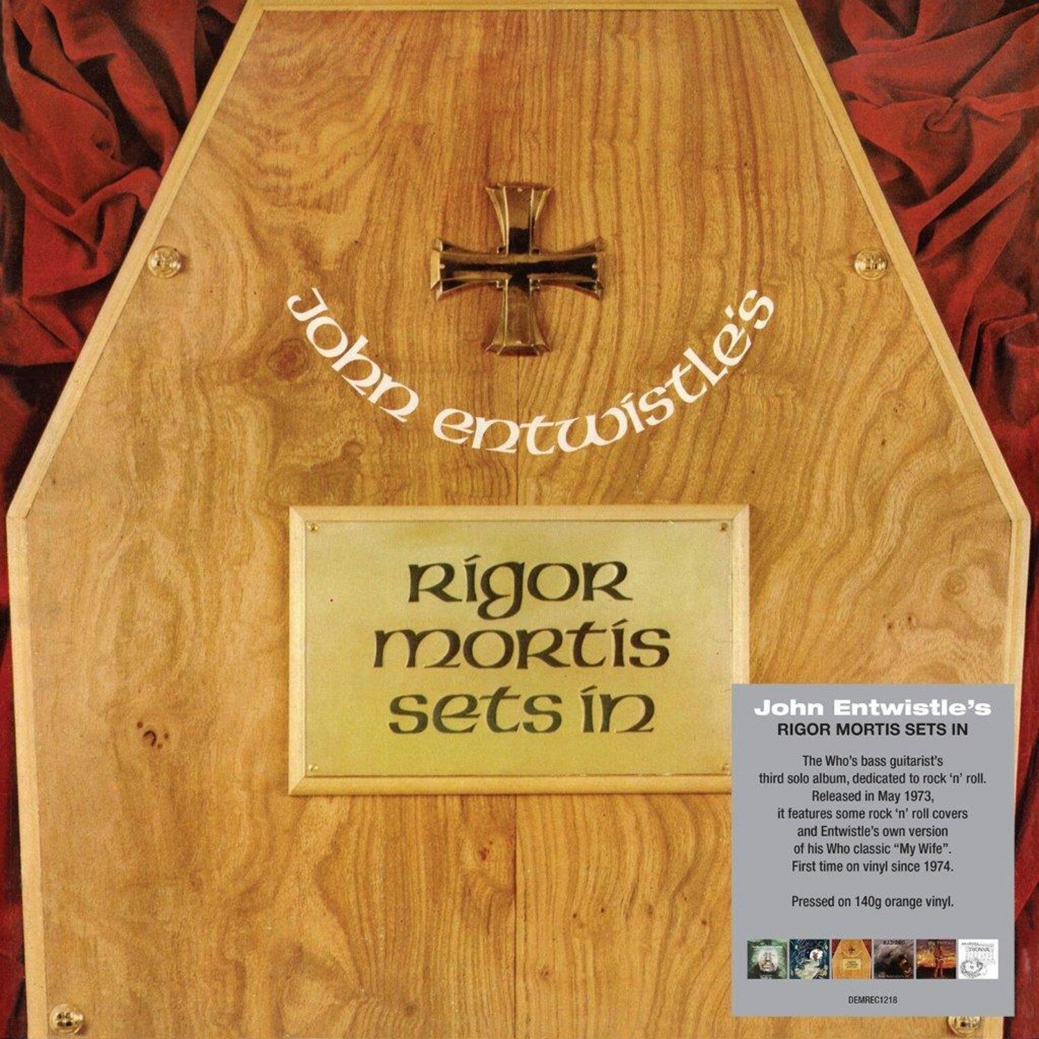 John Entwistle - Rigor Mortis Sets In - 140 (Orange Vinyl)