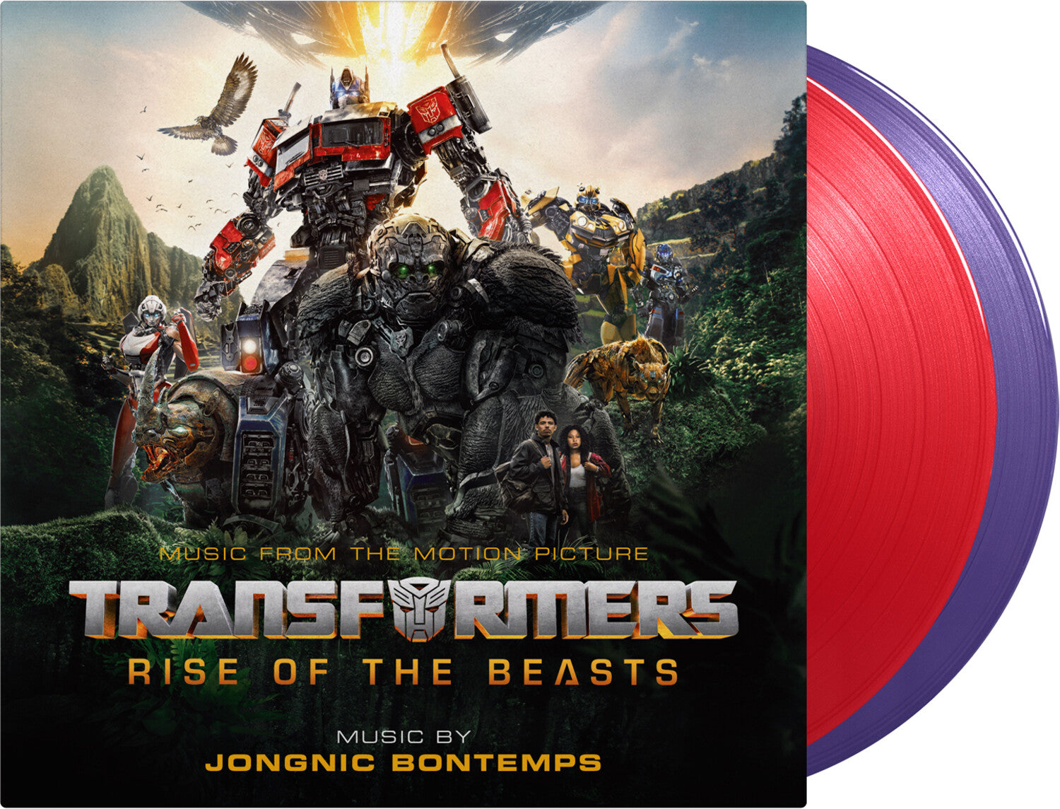 Jongnic Bontemps - Transformers: Rise Of The Beasts (Original Soundtrack) 2xLP (Red Vinyl)