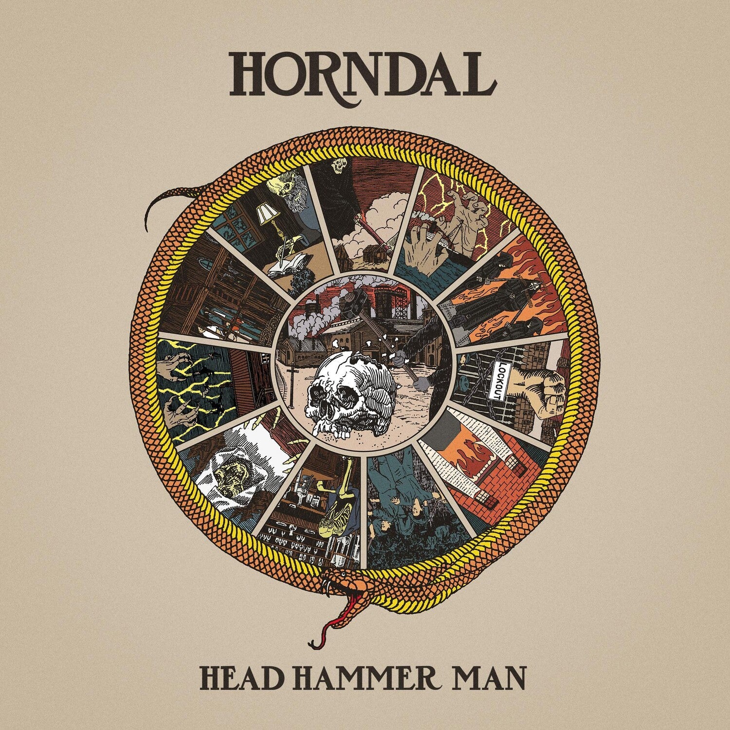 Horndal - Head Hammer Man (Clear Vinyl)