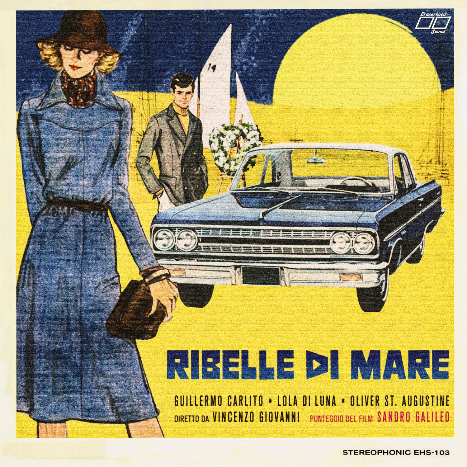 Sandro Galileo / Eraserhood Sound - Ribelle Di Mare (Pink Vinyl)
