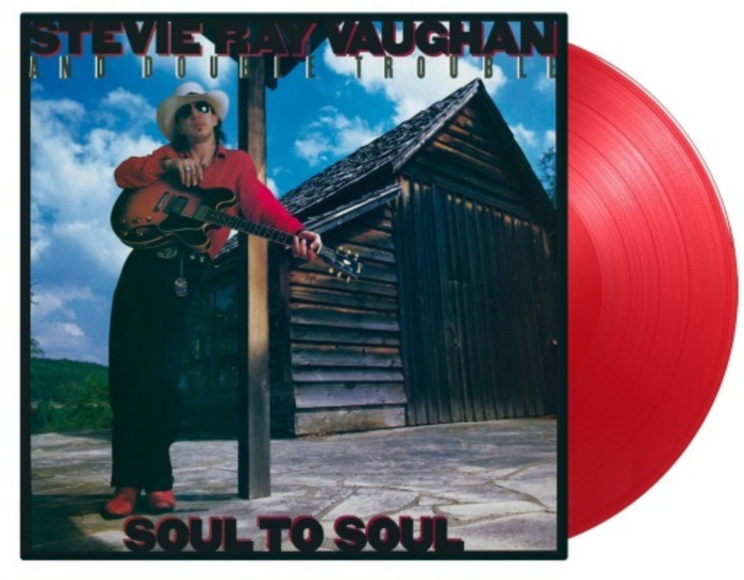 Stevie Ray Vaughan - Soul To Soul - Limited 180-Gram Translucent Red Colored Vinyl (Red Vinyl)