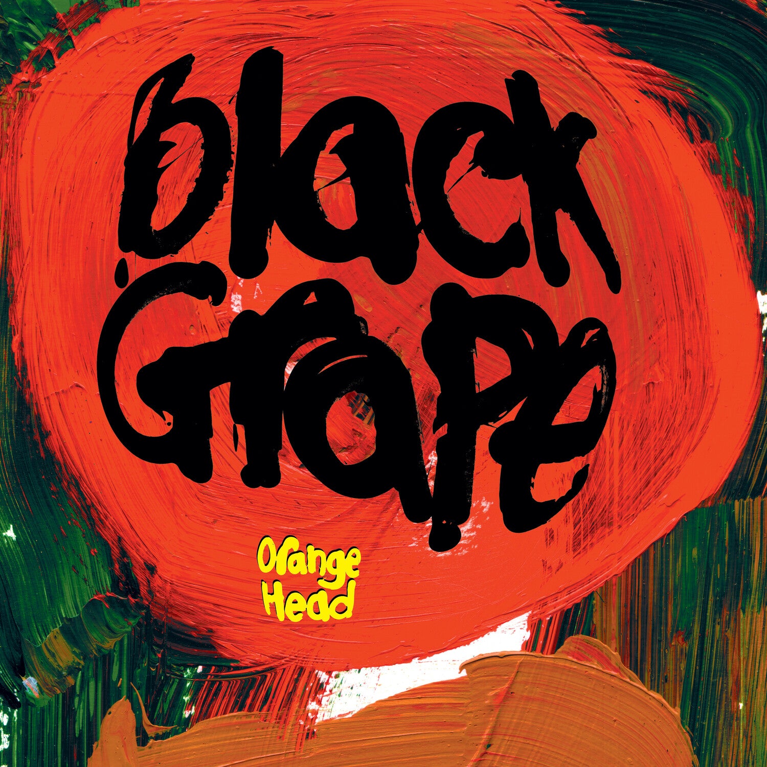 Black Grape - Orange Head - Limited Fern Green & Black Colored Vinyl (Green Vinyl)