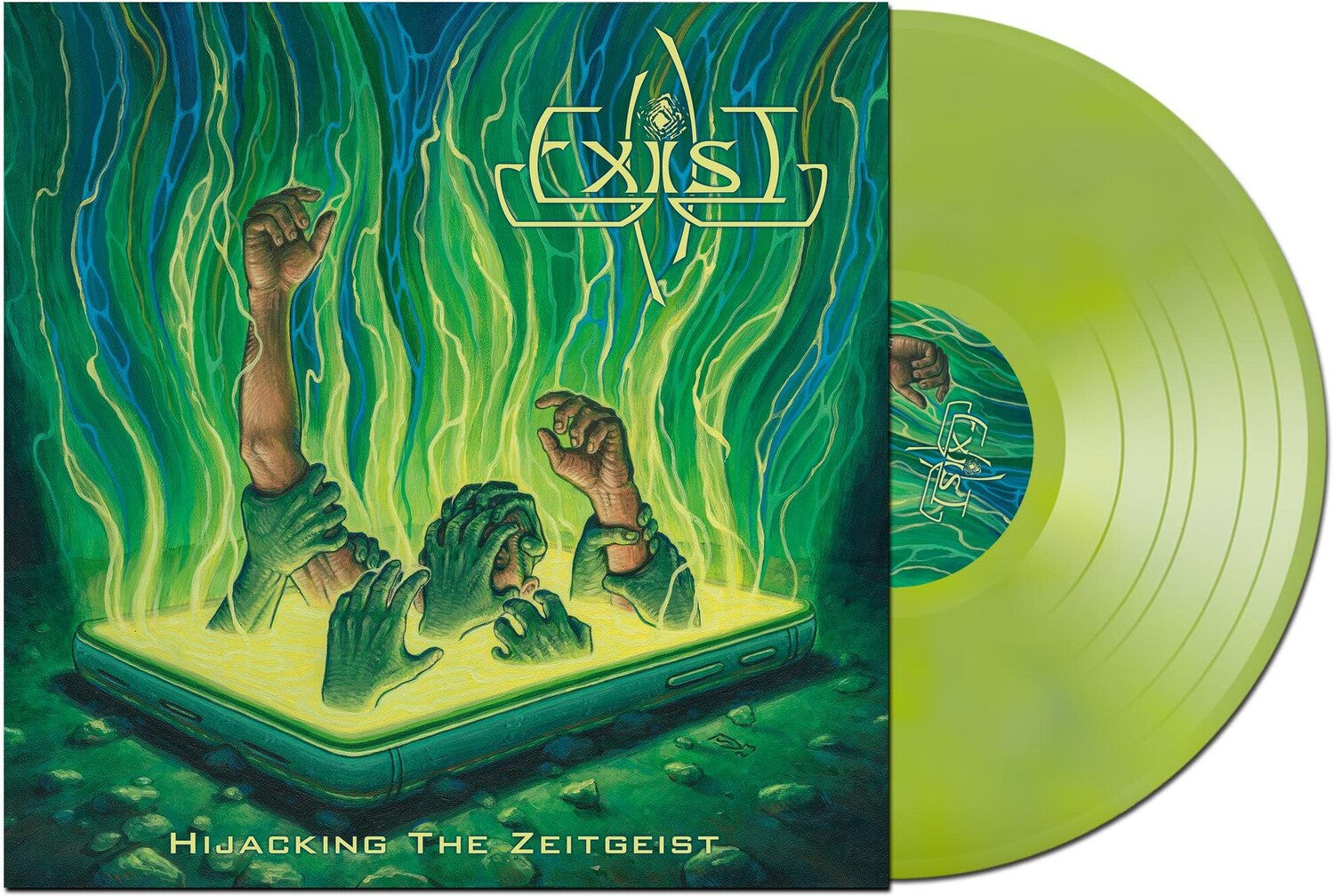 Exist - Hijacking The Zeitgeist (Green Vinyl)