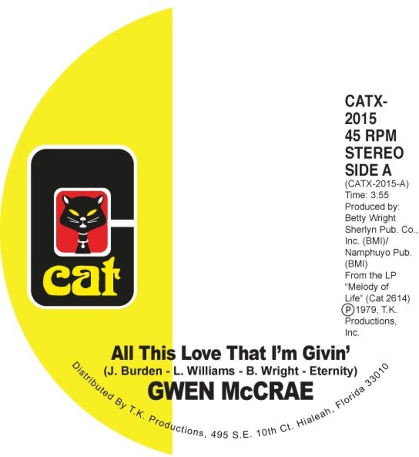 Gwen McCrae - All This Love That I'm Giving