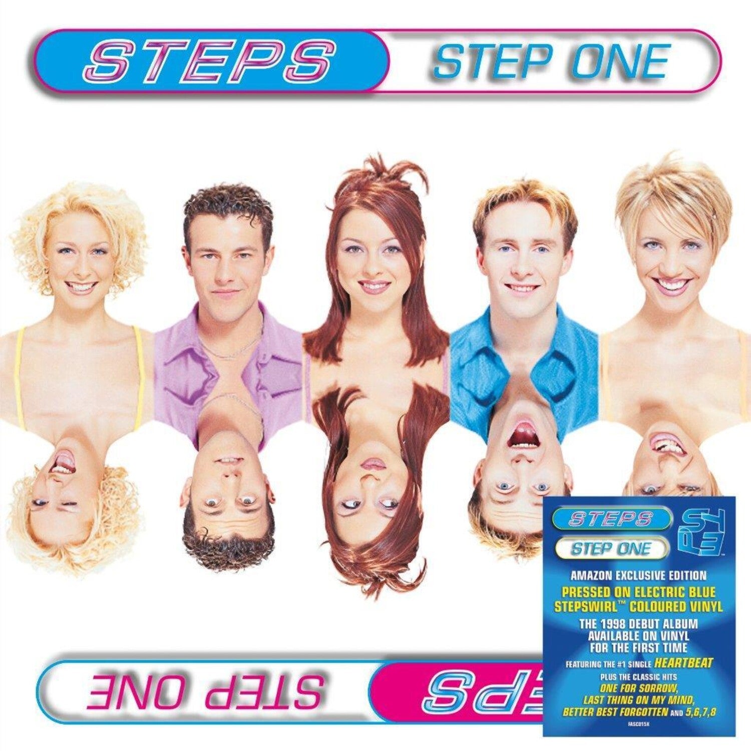 Steps - Step One - Limited 140-Gram Electric Blue Swirl Colored Vinyl (Blue Vinyl)