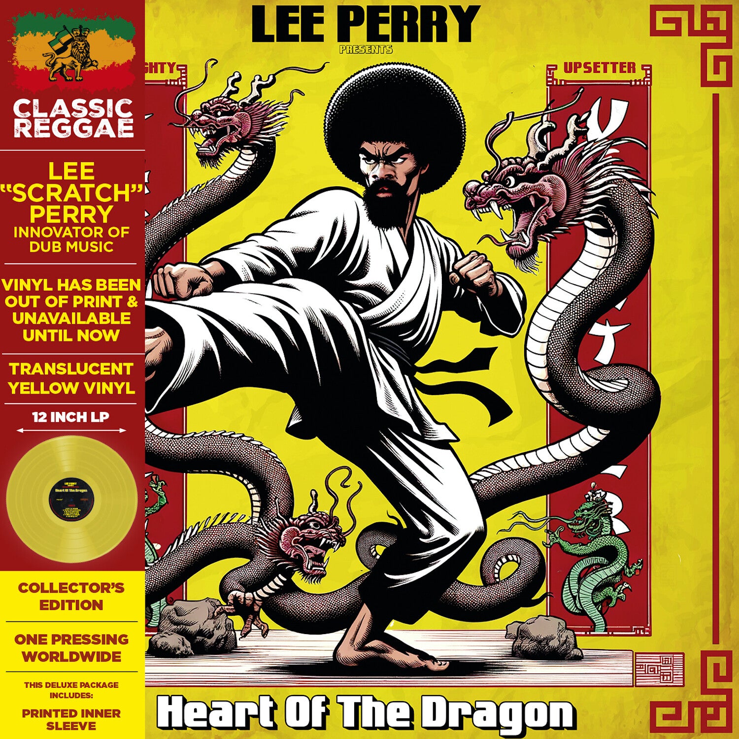Lee Perry - Presents the Mighty Upsetters Heart of the Dragon (Yellow Vinyl)