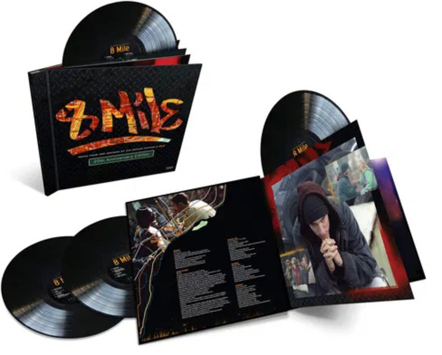 8 Mile (Music From & Inspired by Motion Pic) / Var - 8 Mile (Music From & Inspired By The Motion Picture) - Deluxe Boxset includes Expanded Edition with Alternate Cover Artwork 4xLP (Deluxe)