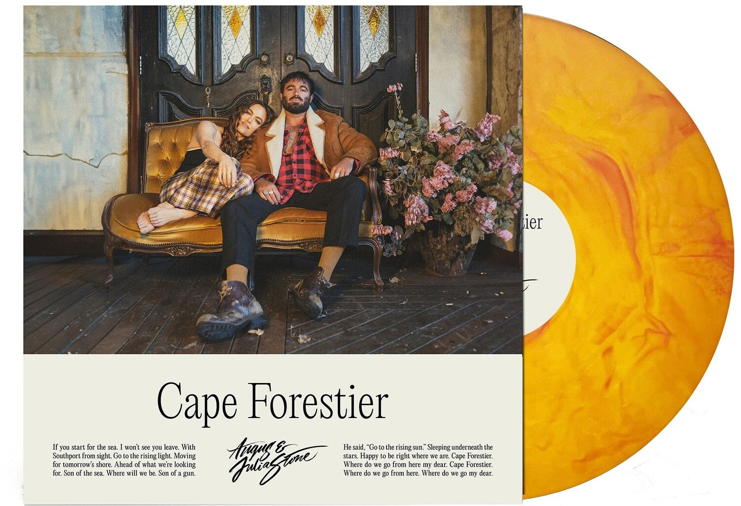Angus & Julia Stone - Cape Forestier - Orange Marble (Orange Vinyl)