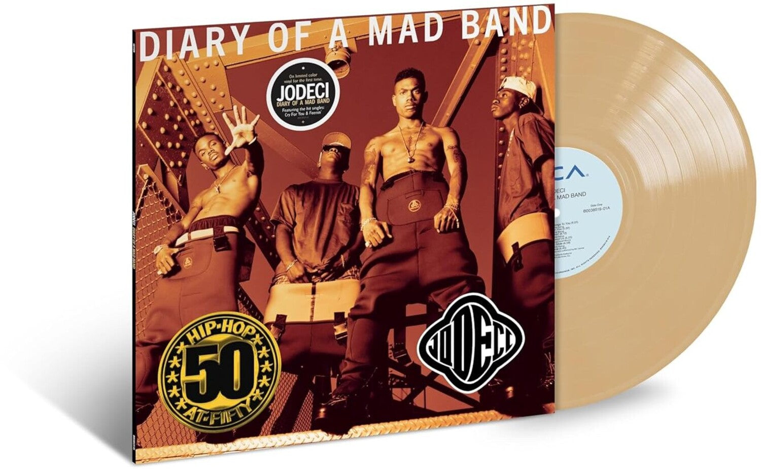 Jodeci - Diary Of A Mad Band (Tan Vinyl)