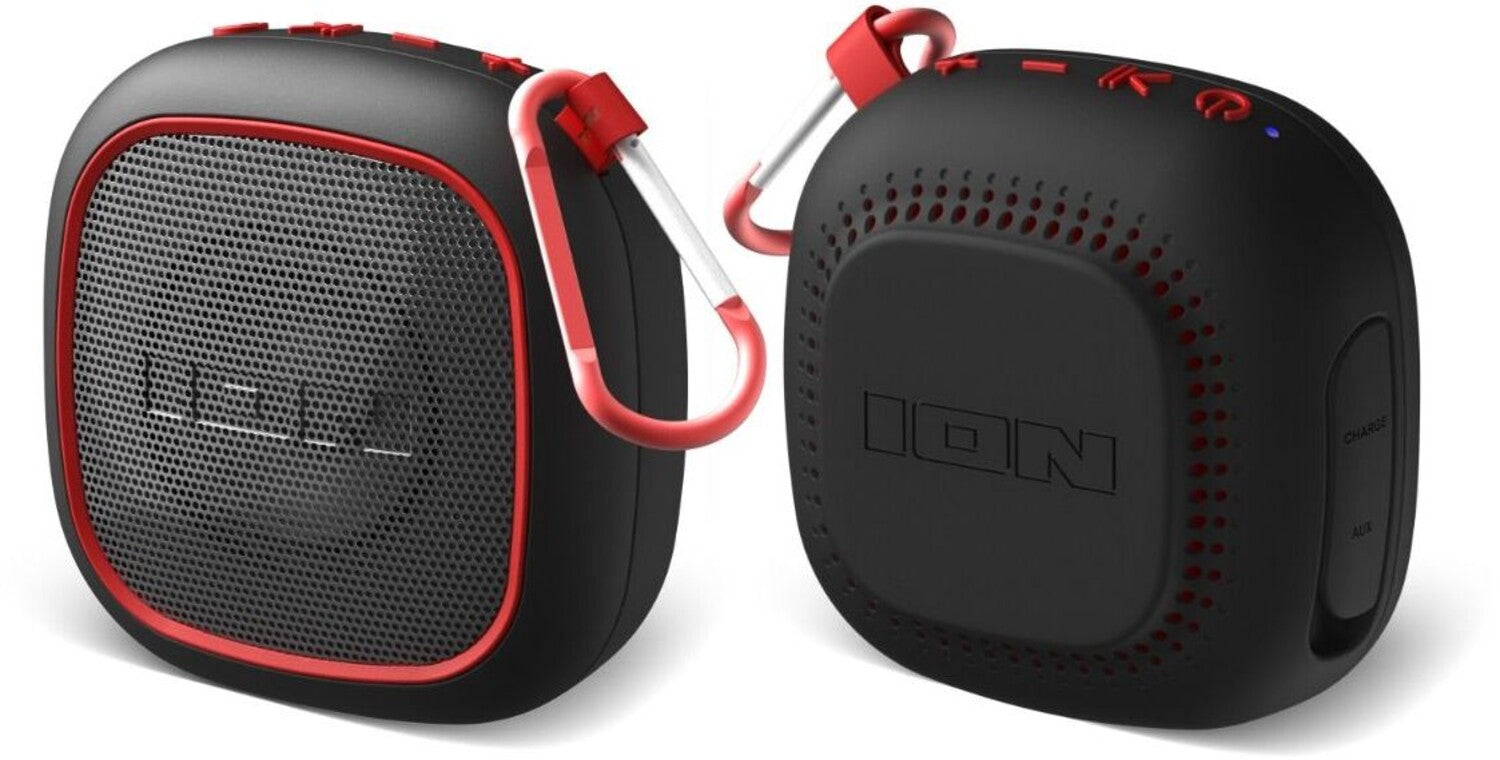 Ion iSP153 Magnet Rocker 2-Pack - Portable Bluetooth Speaker 2 Pack