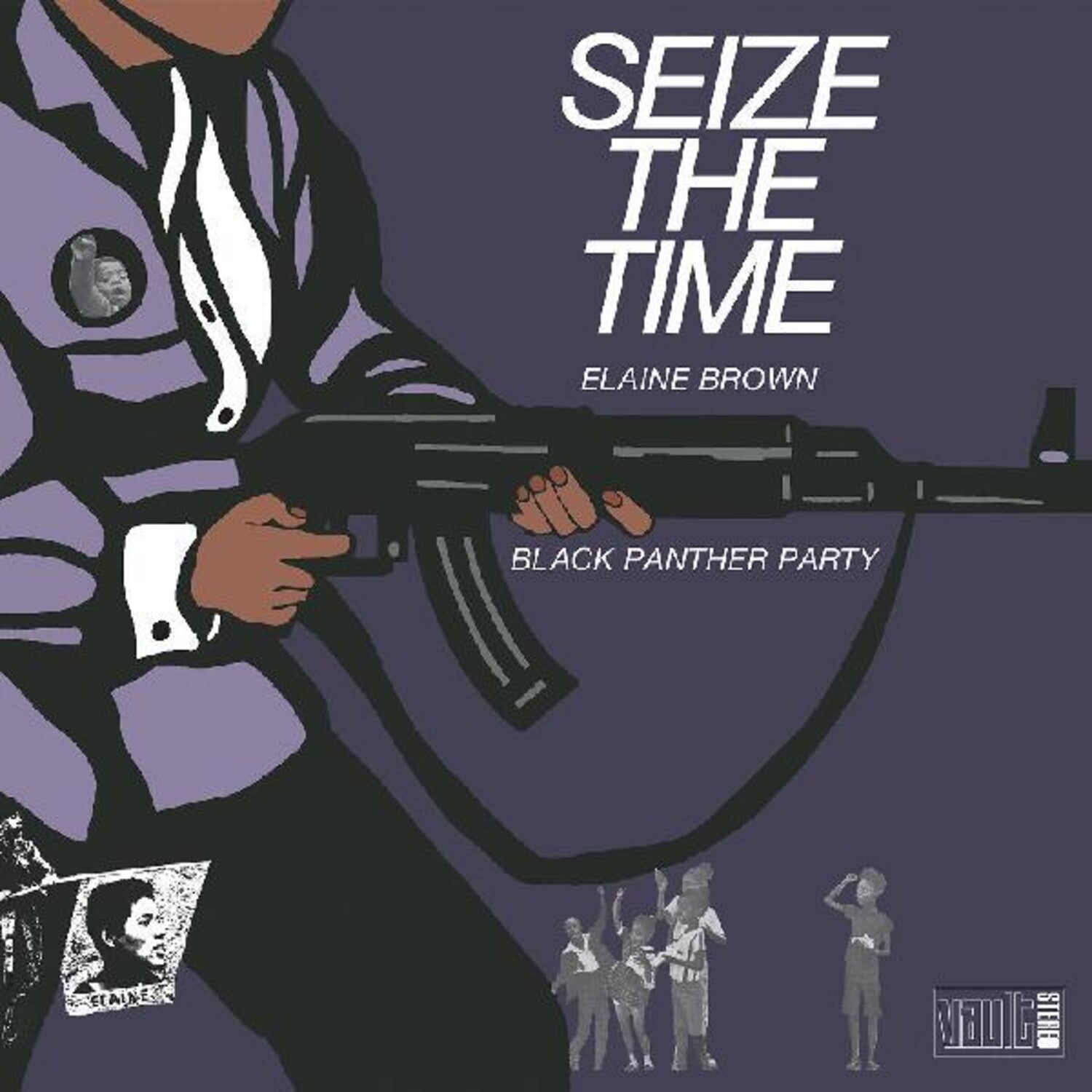 Elaine Brown / Black Panther Party - Seize The Time (Purple Vinyl)