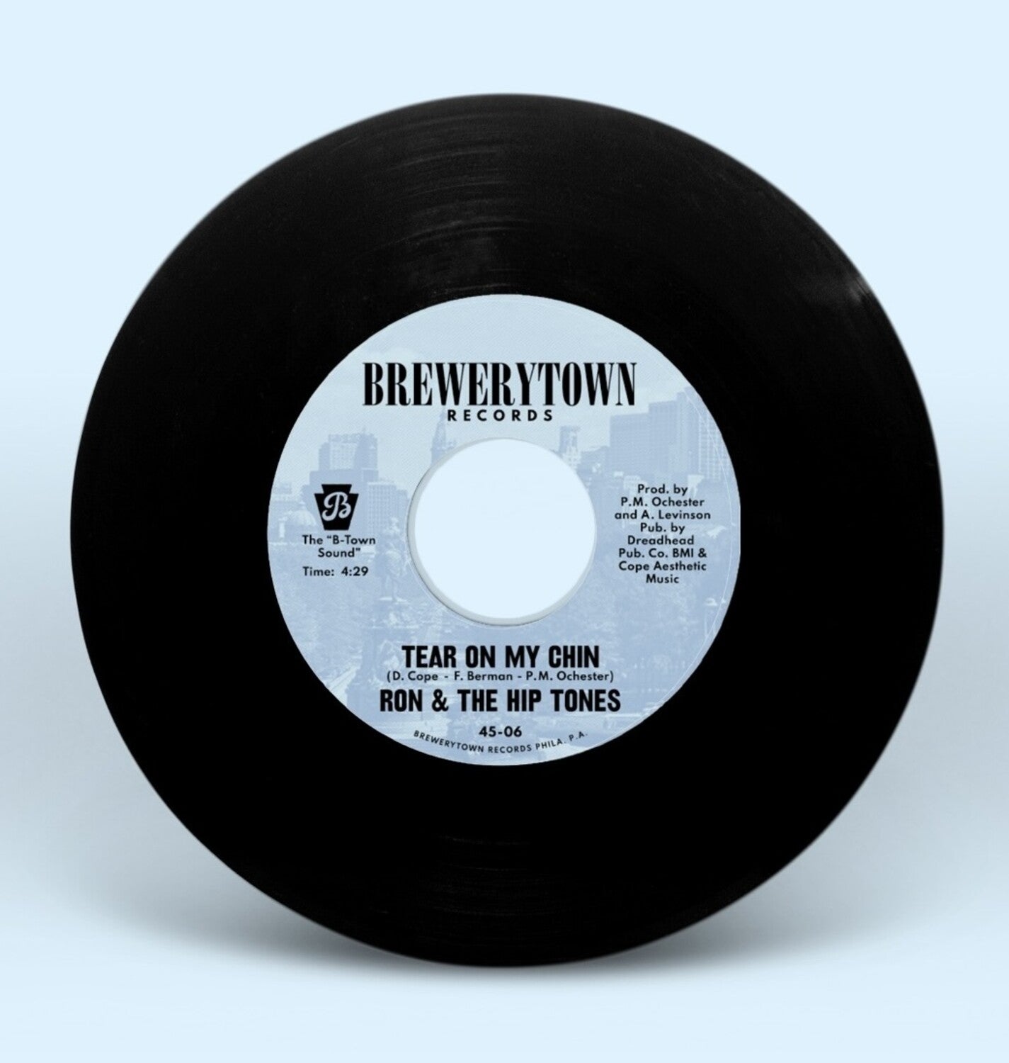 Ron & the Hip Tones - Tear On My Chin b/w People (feat. Ursula Rucker)