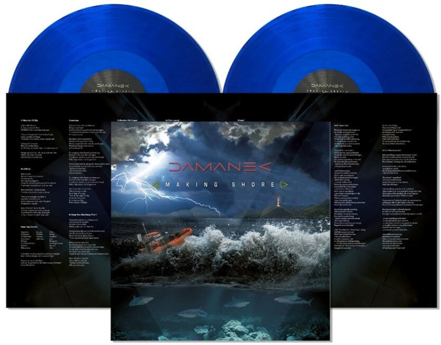 Damanek - Making Shore 2xLP (Blue Vinyl)