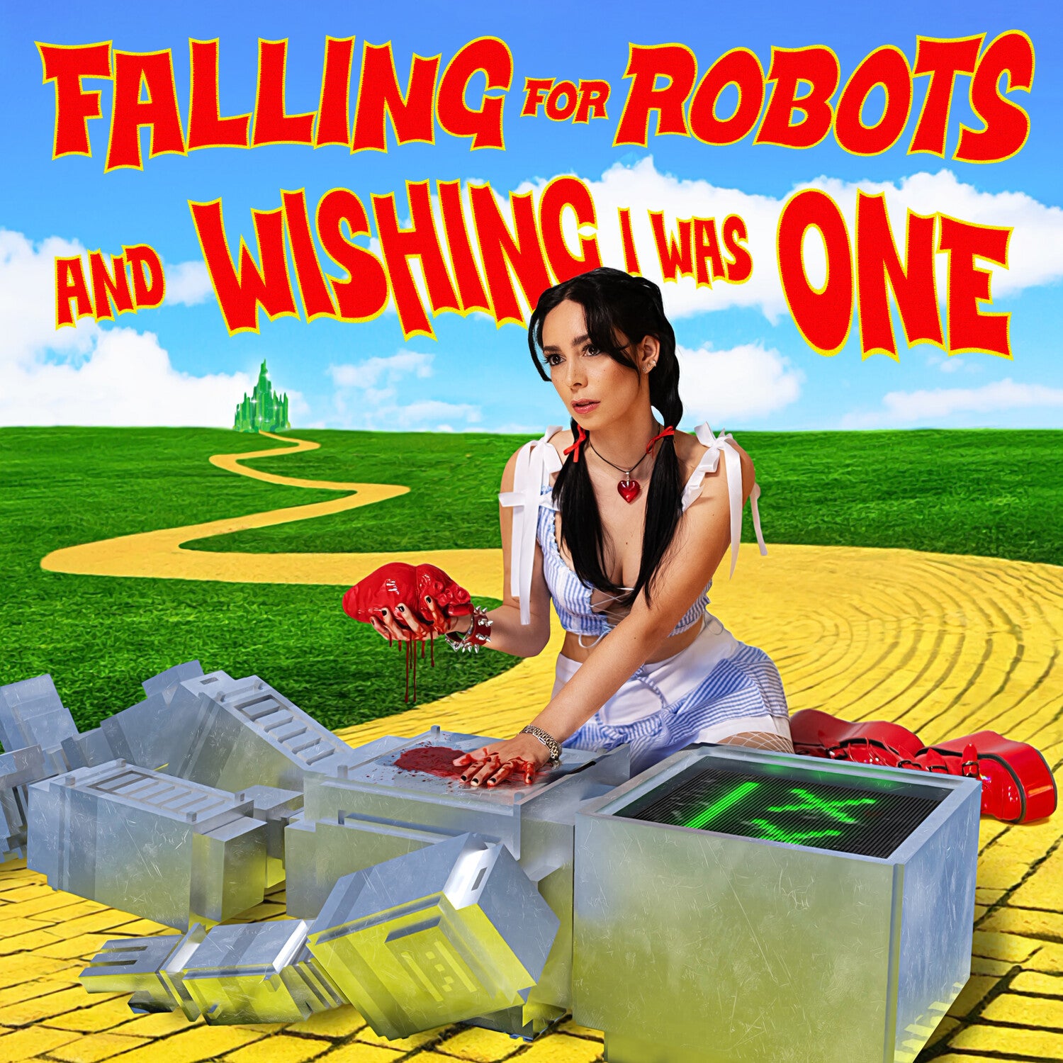 Lolo - Falling for Robots & Wishing I Was One - Emerald Green (Green Vinyl)