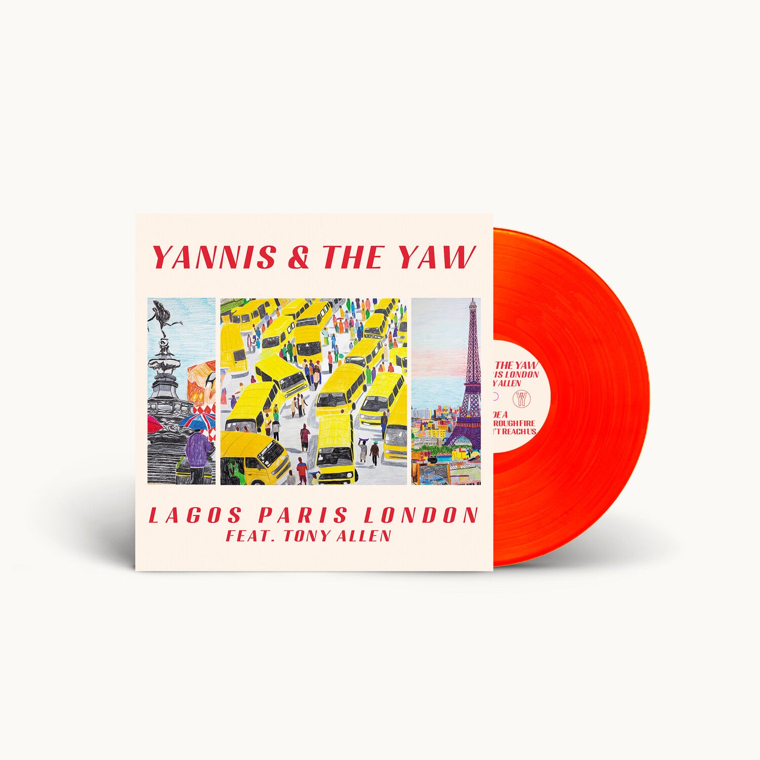 Yannis & the Yaw - Lagos Paris London (Red Vinyl)