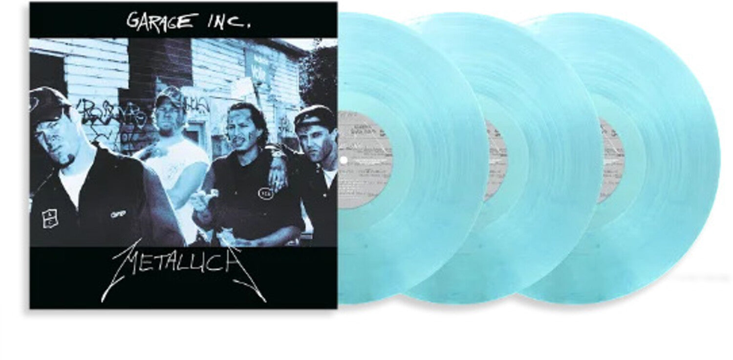 Metallica - Garage Inc - 'Fade To Blue' Colored Vinyl 3xLP (Blue Vinyl)