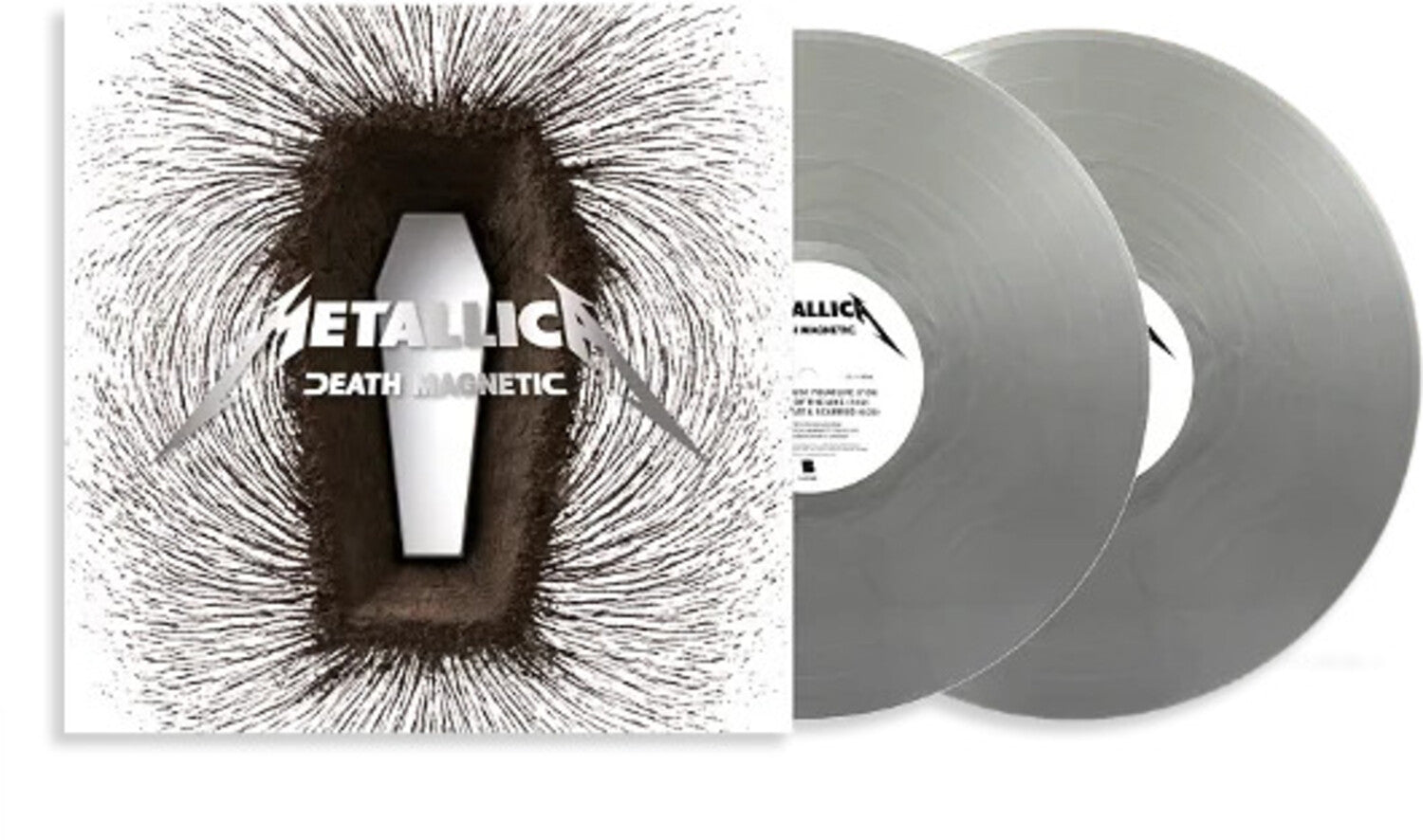 Metallica - Death Magnetic - 'magnetic Silver' Colored Vinyl 2xLP (Silver Vinyl)