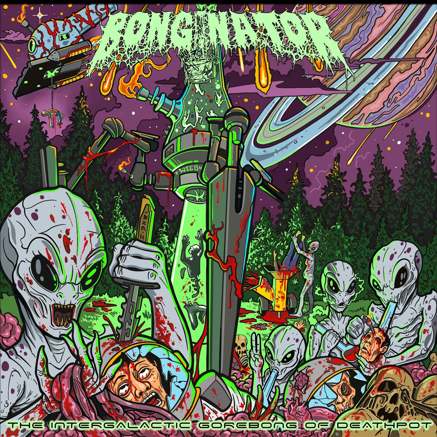 Bonginator - The Intergalactic Gorebong of Deathpot (Gold Vinyl)